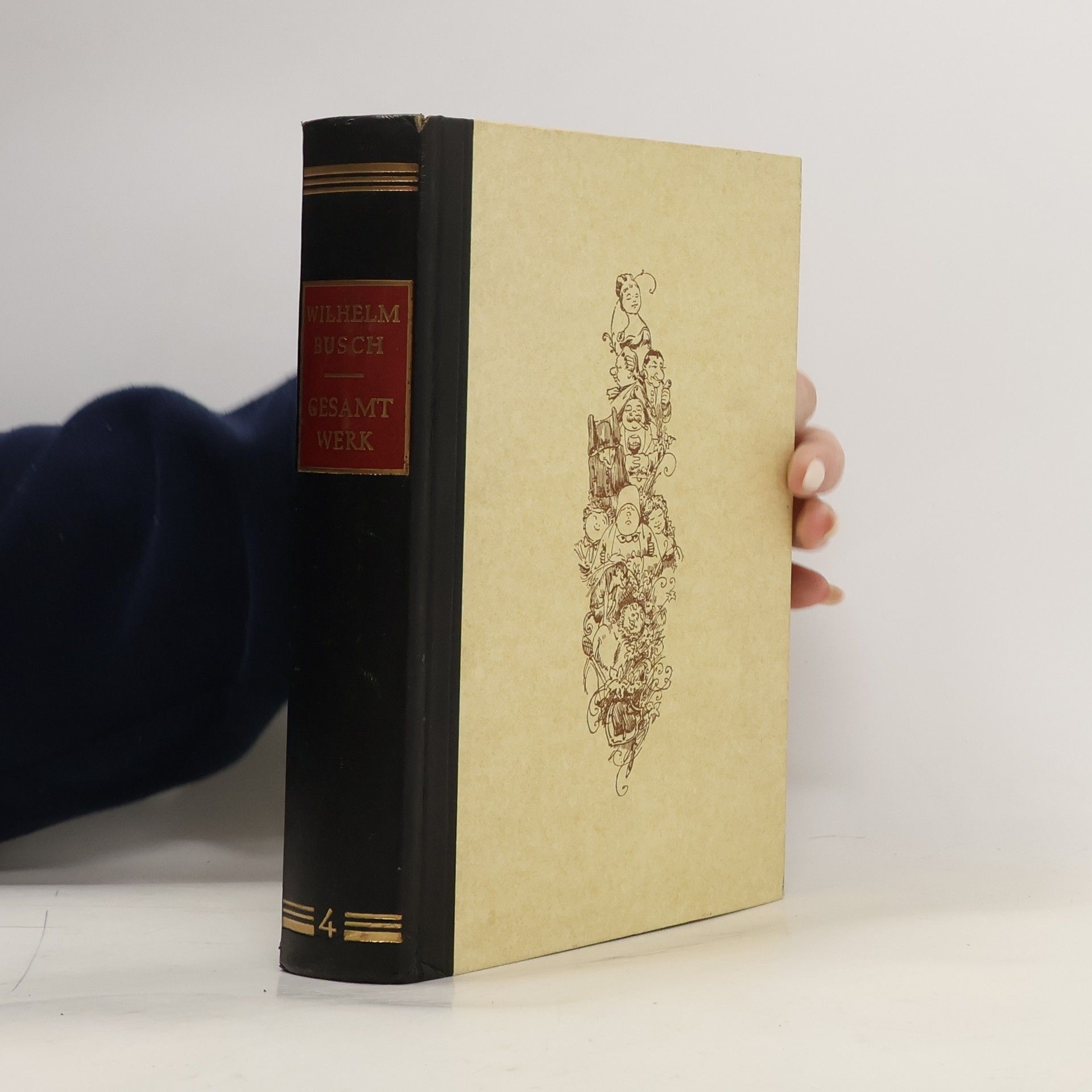Wilhelm Busch Das Gesamtwerk des Zeichners und Dichters in sechs Bänden 4