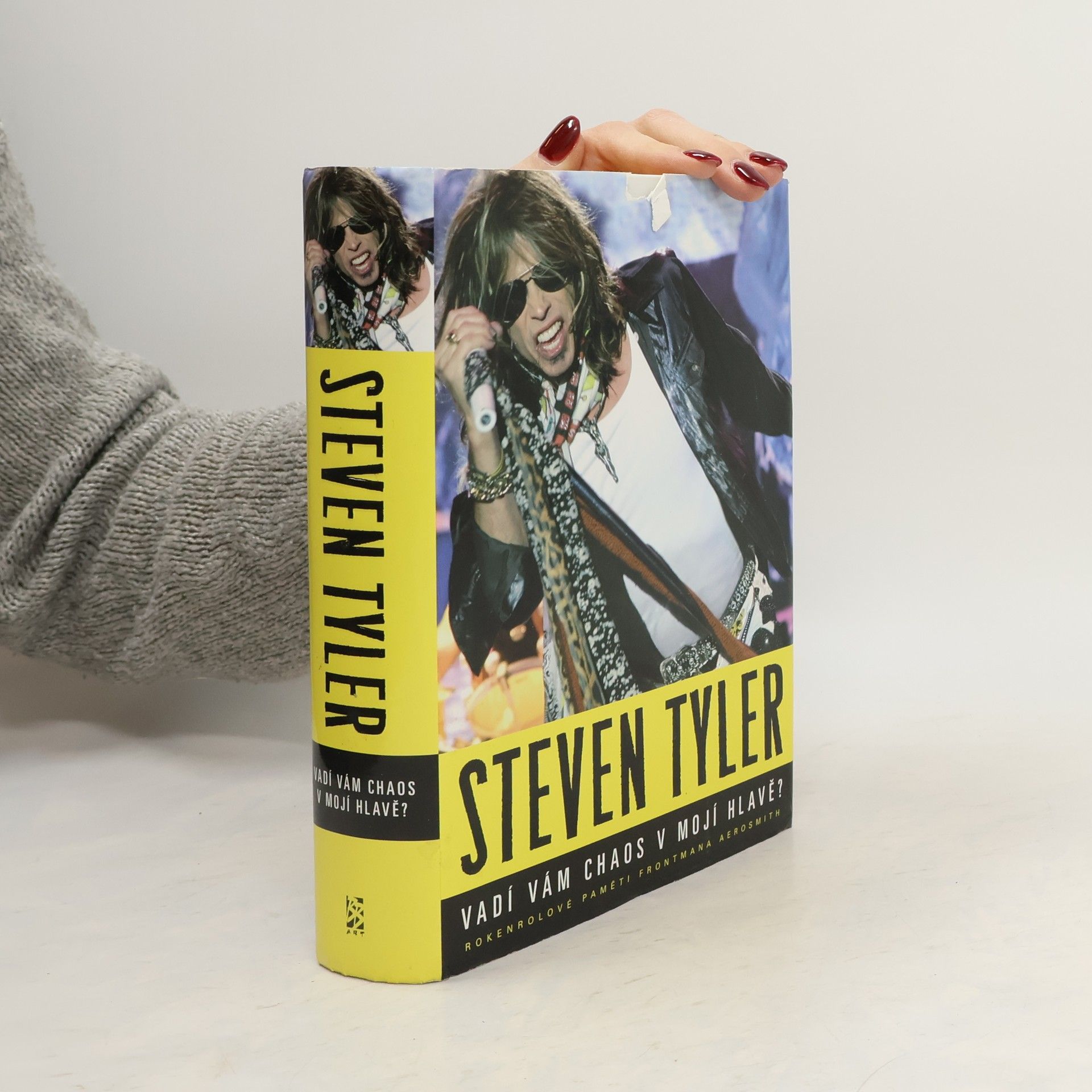 Steven Tyler Vadí vám chaos v mojí hlavě? Rokenrolové paměti frontmana Aerosmith