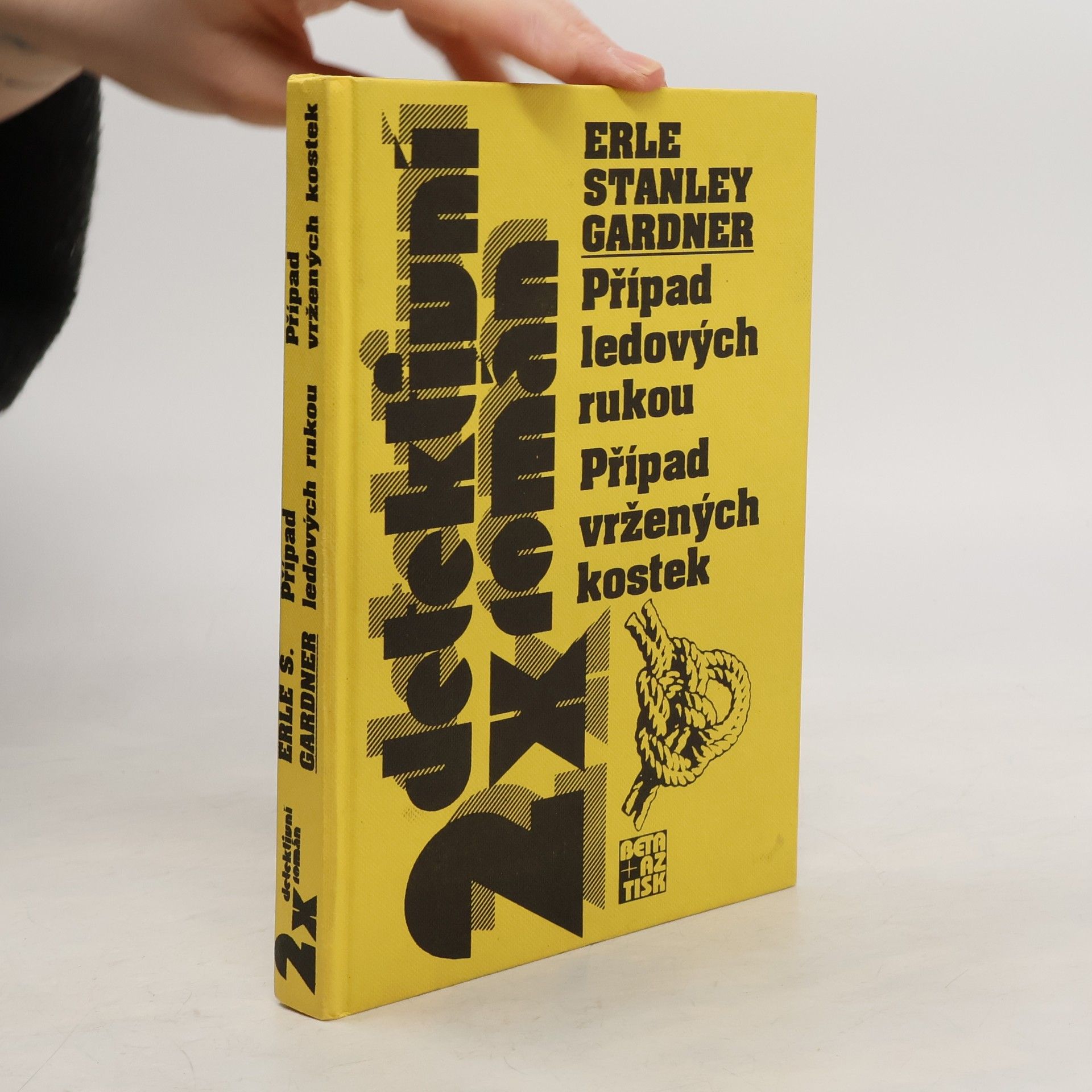 2x detektivní román. Případ ledových rukou. Případ vržených kostek