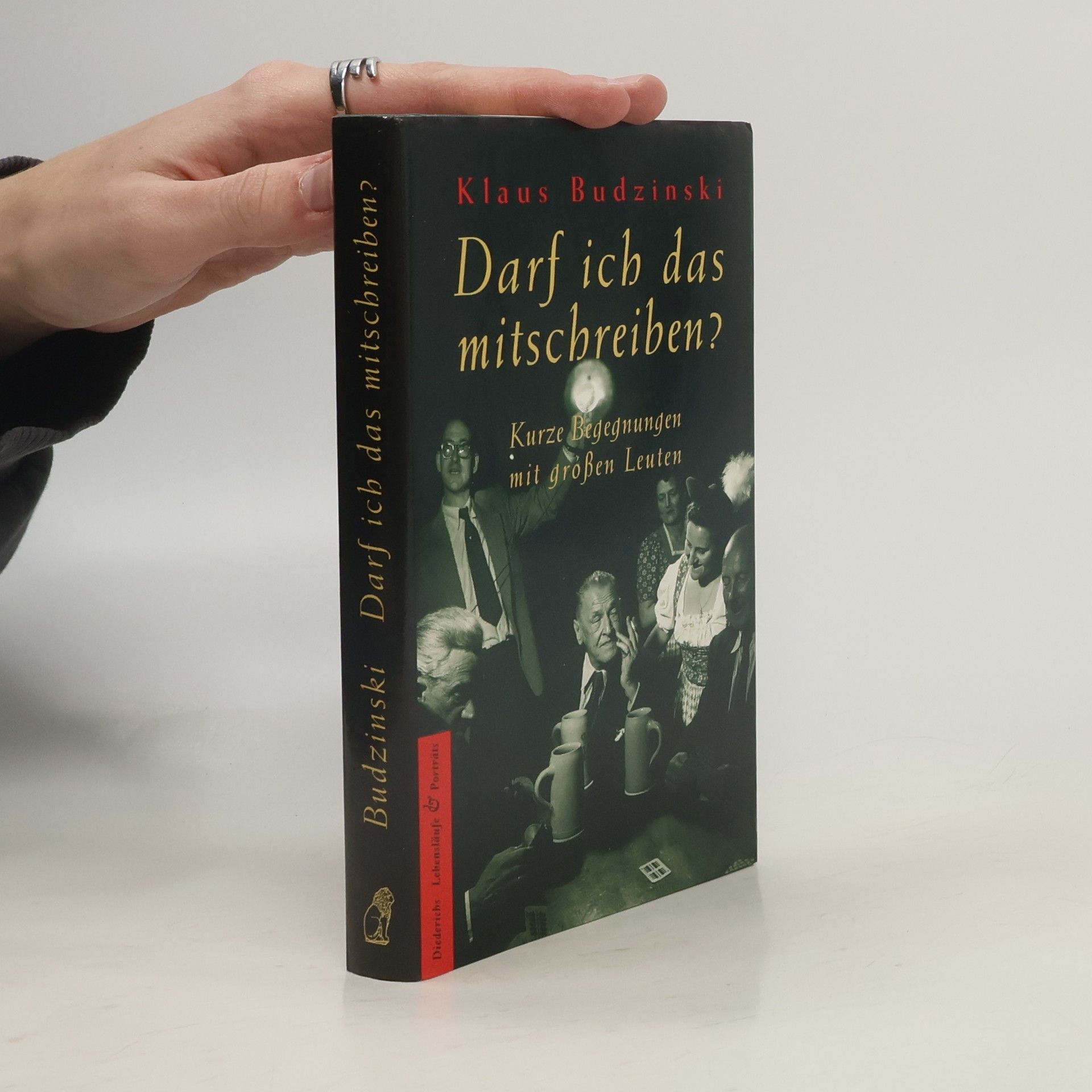 Klaus Budzinski Darf ich das mitschreiben?