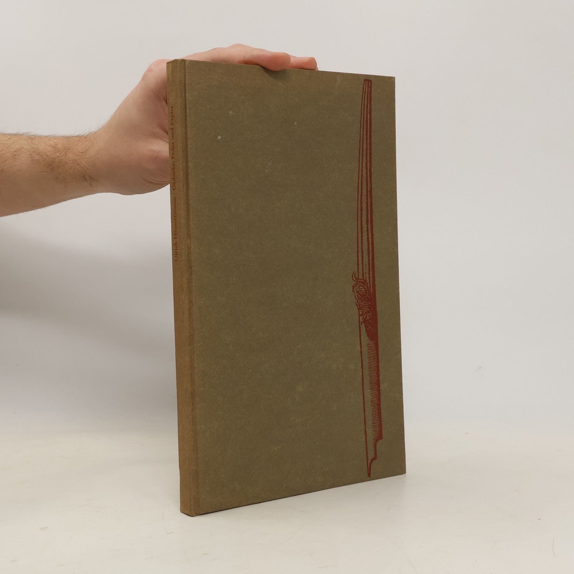 Ulrich Häussermann Gedanke Feder und Papier