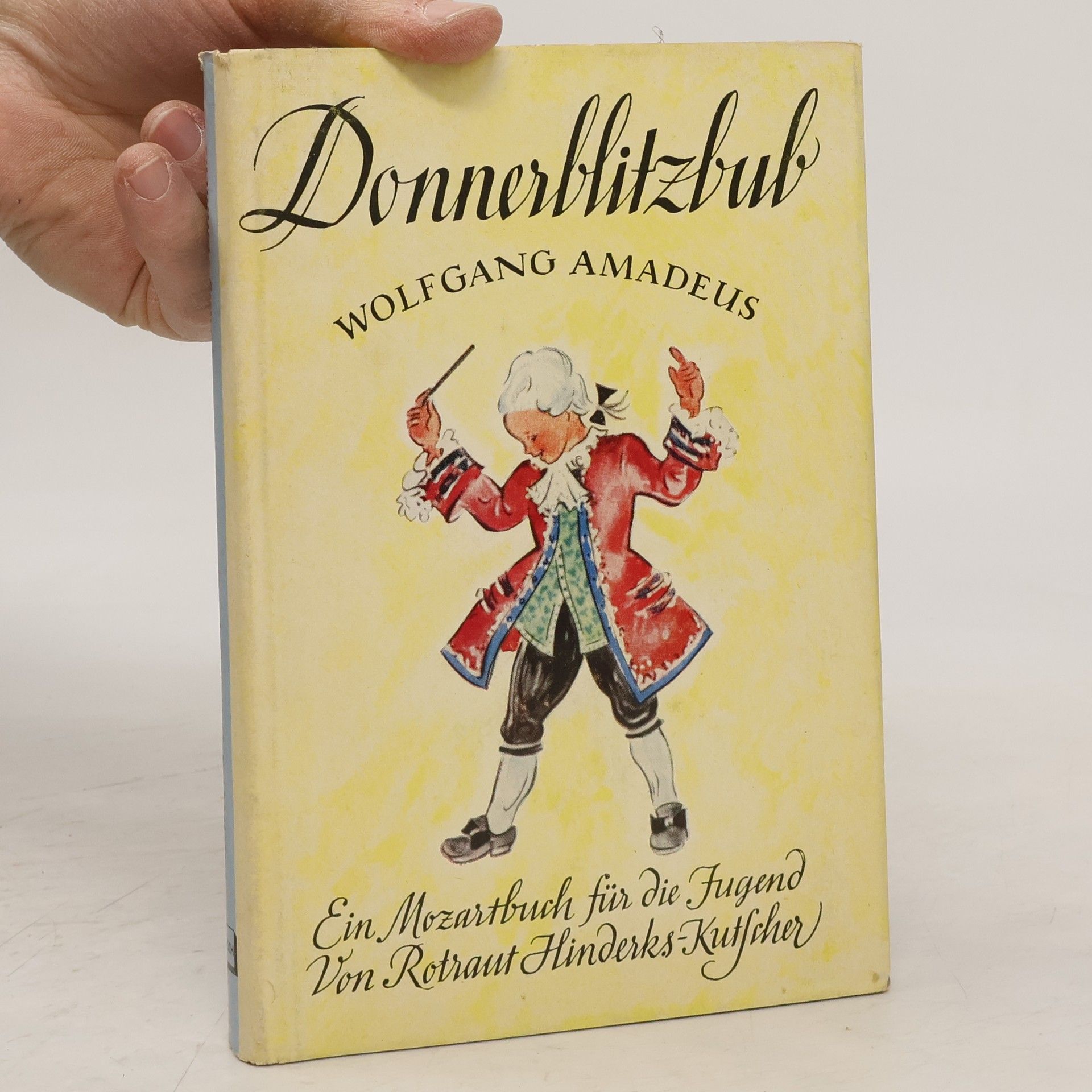 Rotraut Hinderks-Kutscher Donnerblitzbub Wolfgang Amadeus. Ein Mozartbuch für die Jugend