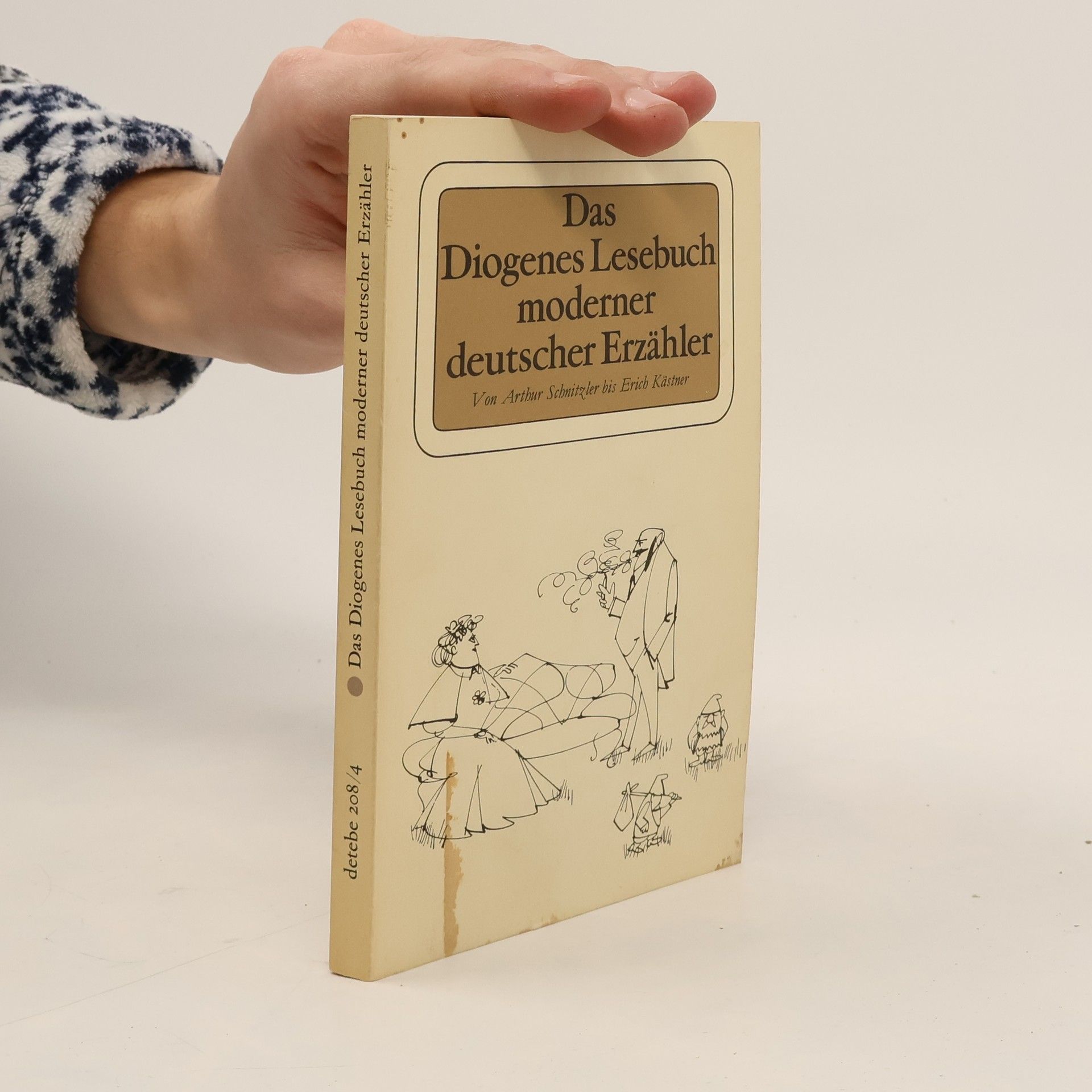 Kolektiv autorů Das Diogenes-Lesebuch moderner deutscher Erzähler