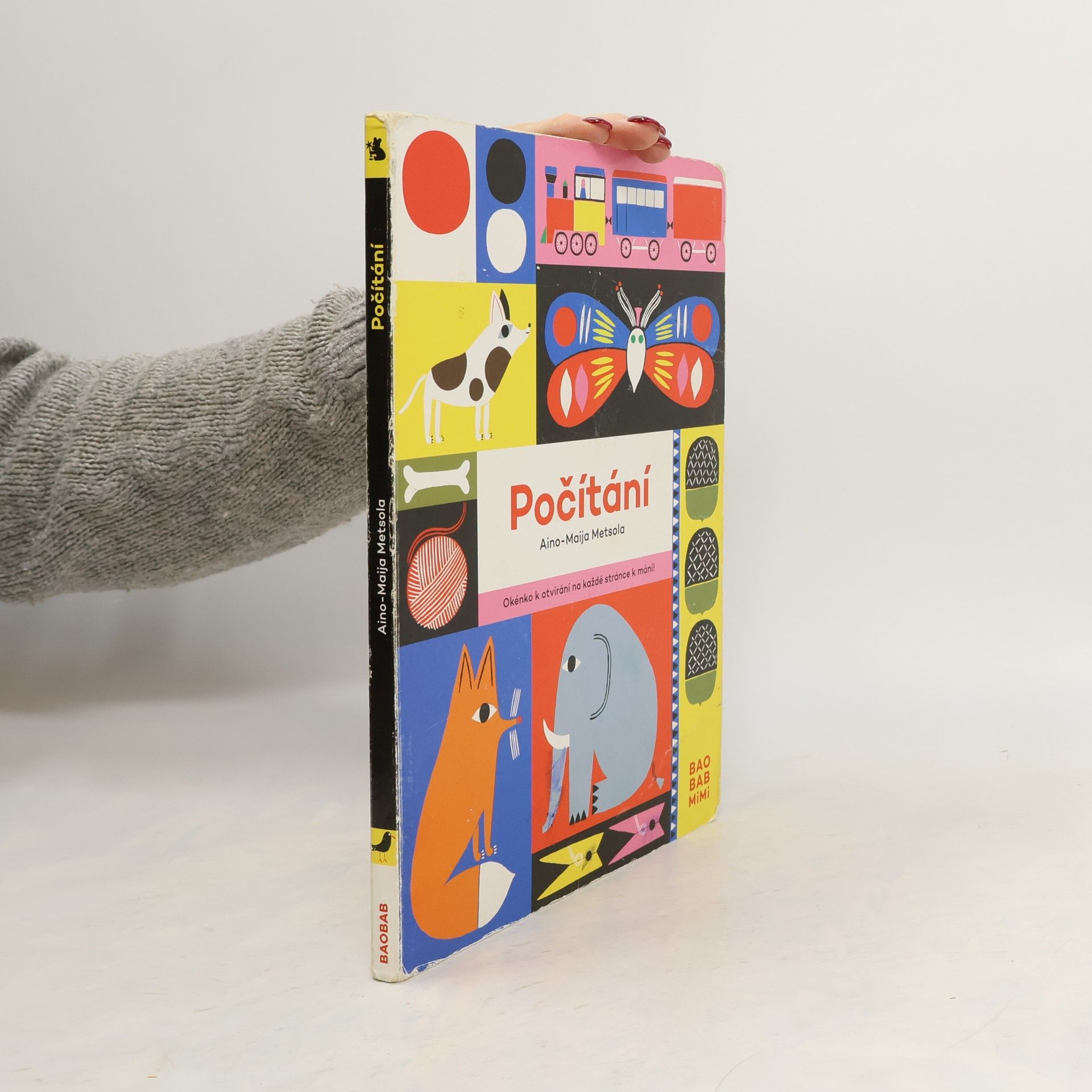 Aino Maija Metsola Počítání. Okénko k otvírání na každé stránce k mání