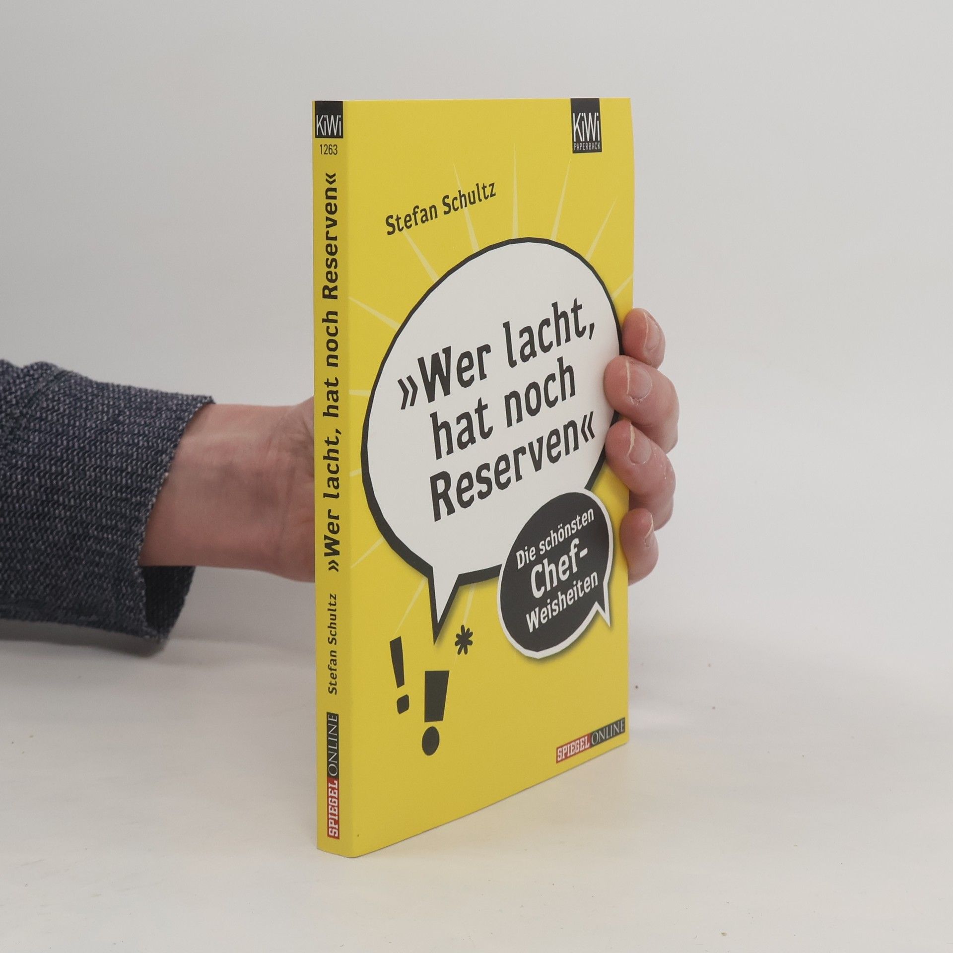 Stefan Schultz Wer lacht, hat noch Reserven