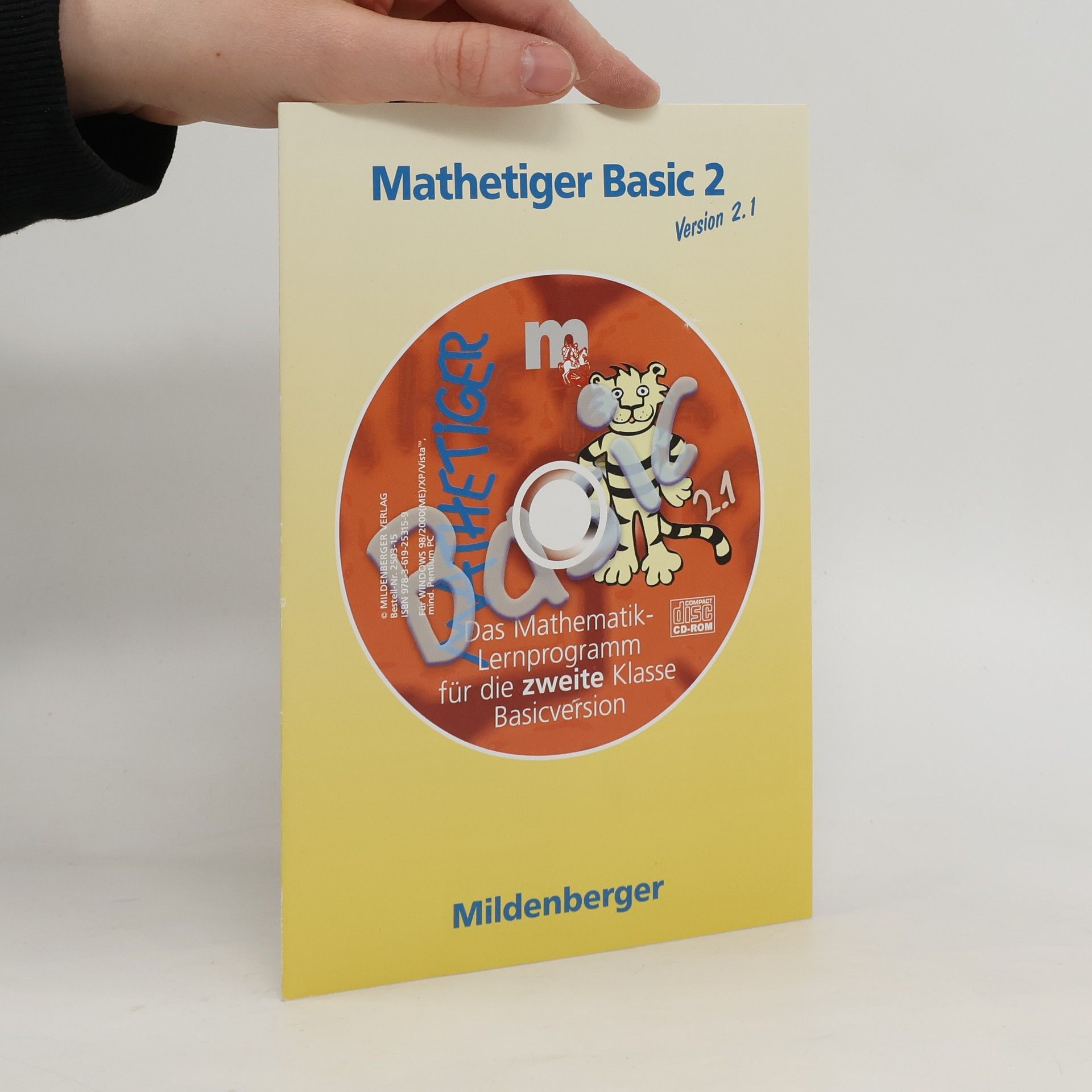 Kolektiv autorů Mathetiger Basic 2, Version 2.1, CD-ROM: Mit 6 Übungen aus CD-ROM Mathetiger 1/2 Homeversion