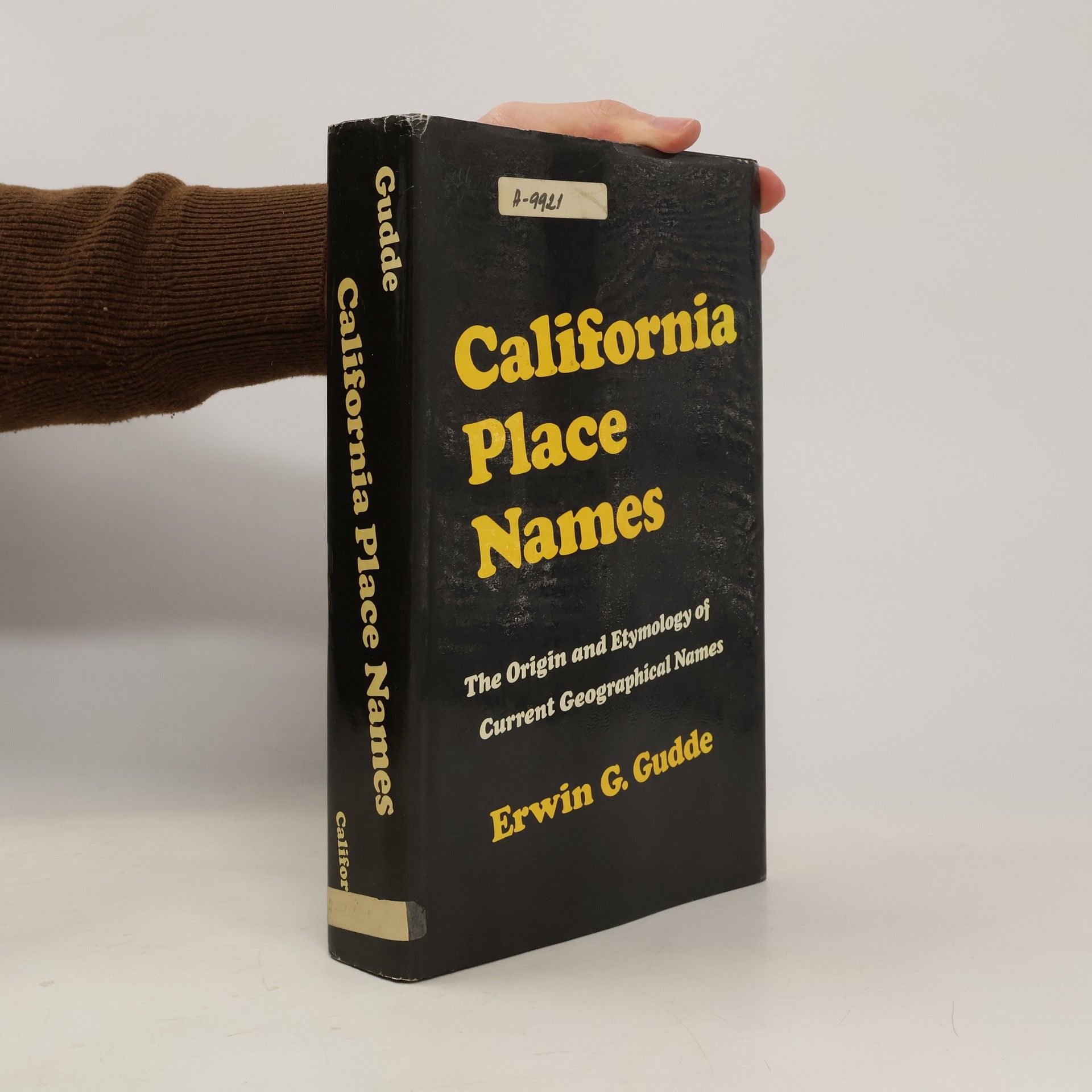 Erwin Gustav Gudde California Place Names