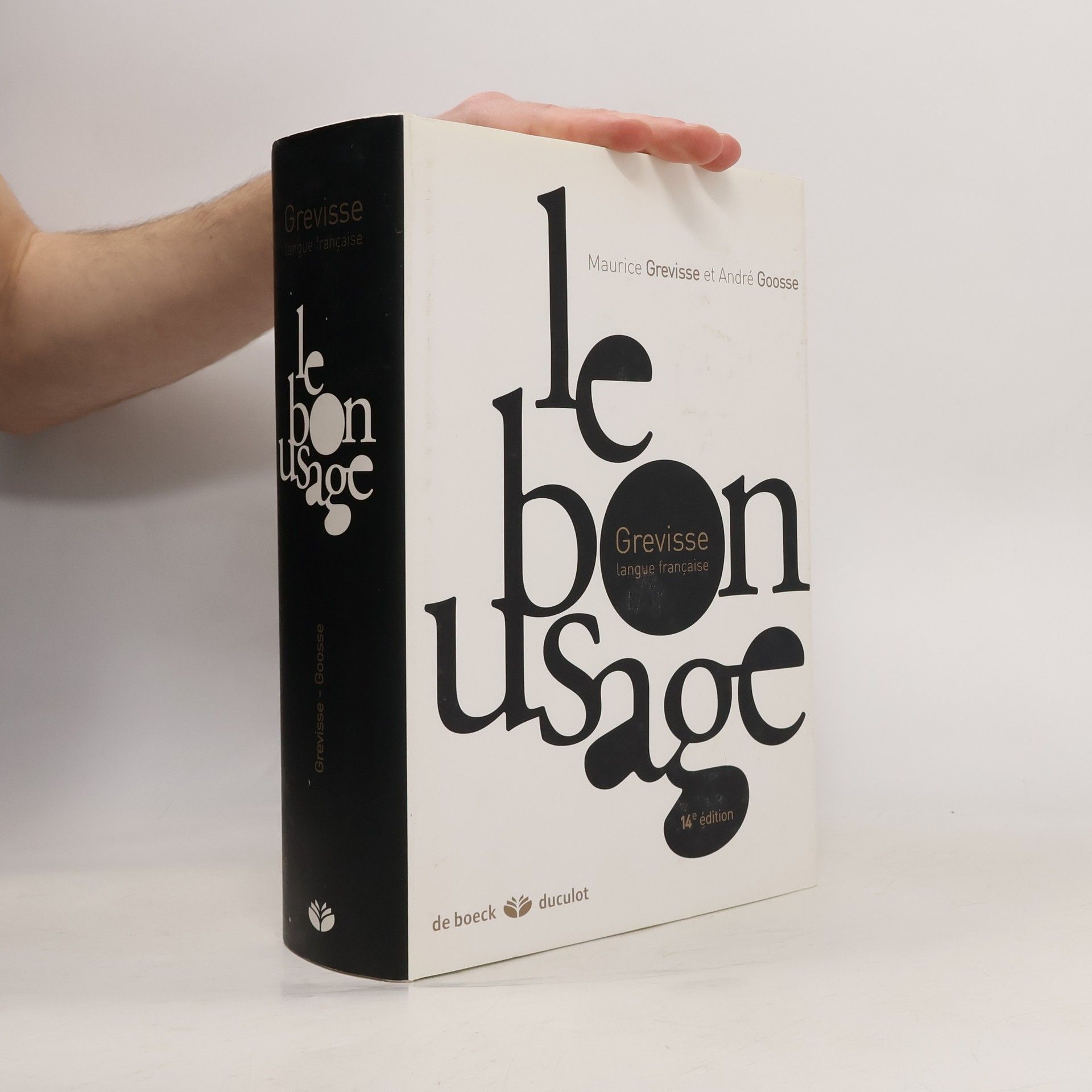 Maurice Grevisse Le bon usage