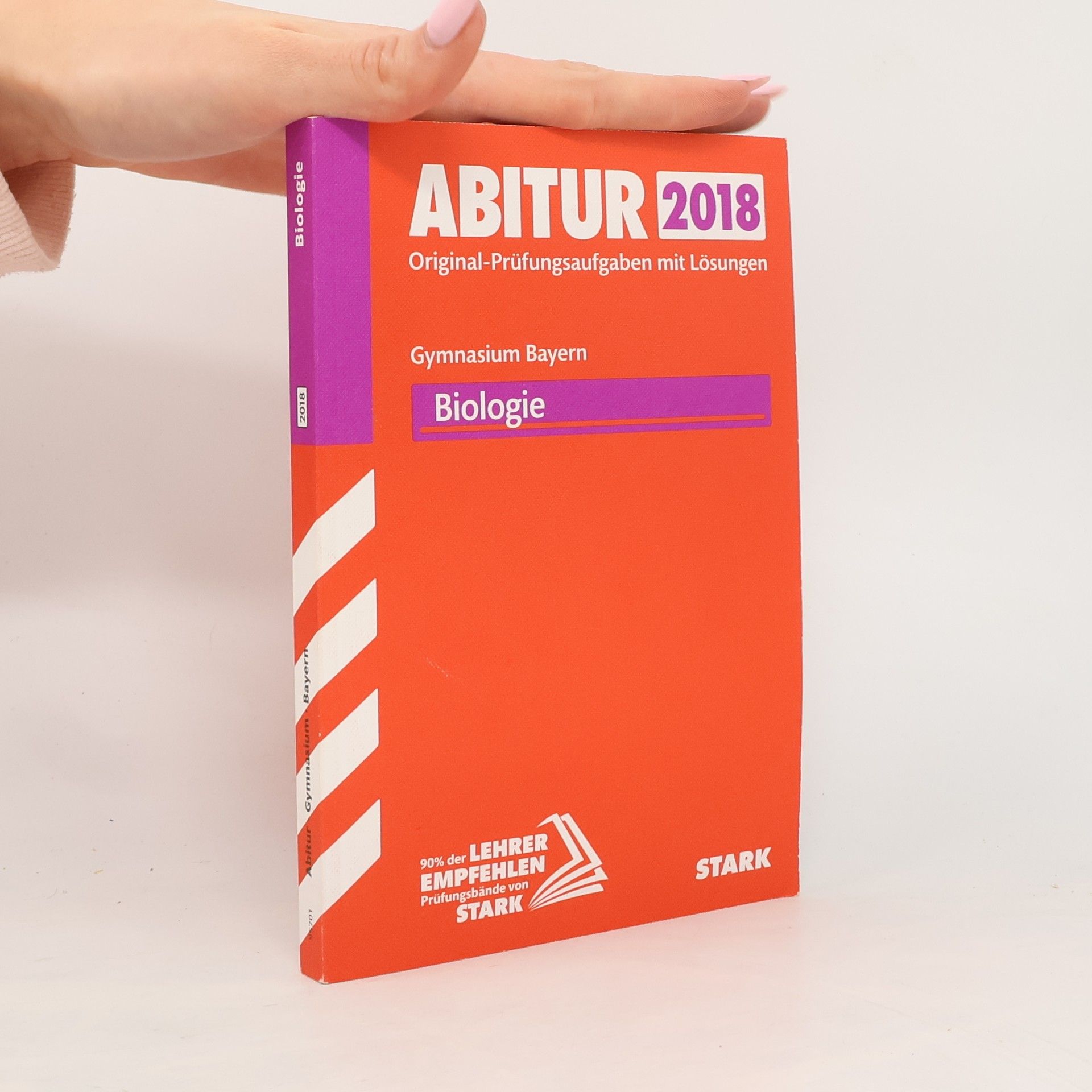 Various authors Abiturprüfung Bayern 2018 - Biologie: Original-Prüfungsaufgaben mit Lösungen 2012-2017