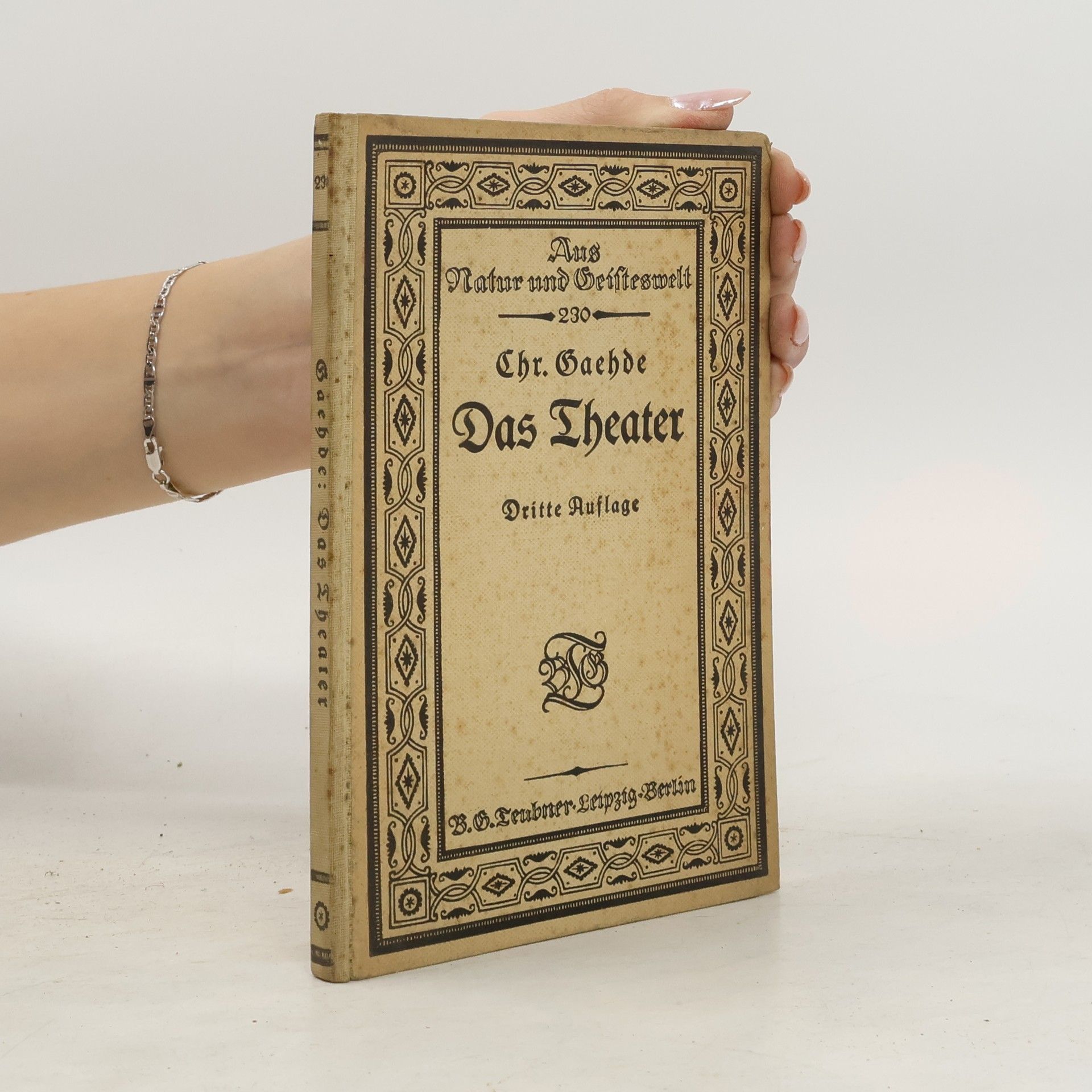 Christian Gaehde Das Theater vom Altertum bis zur Gegenwart