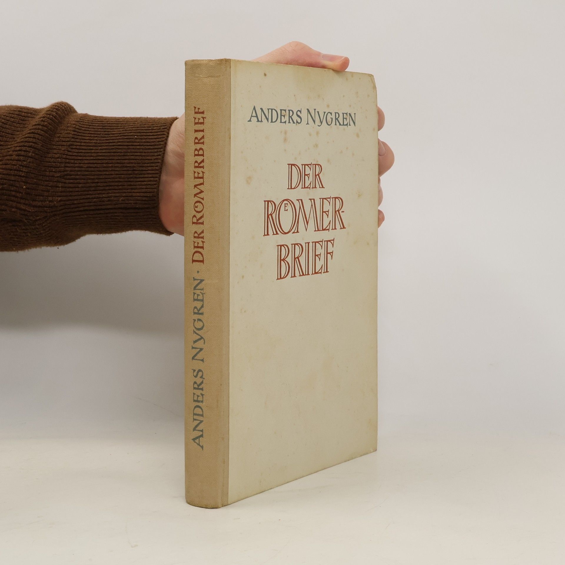 Anders Nygren Der Römerbrief