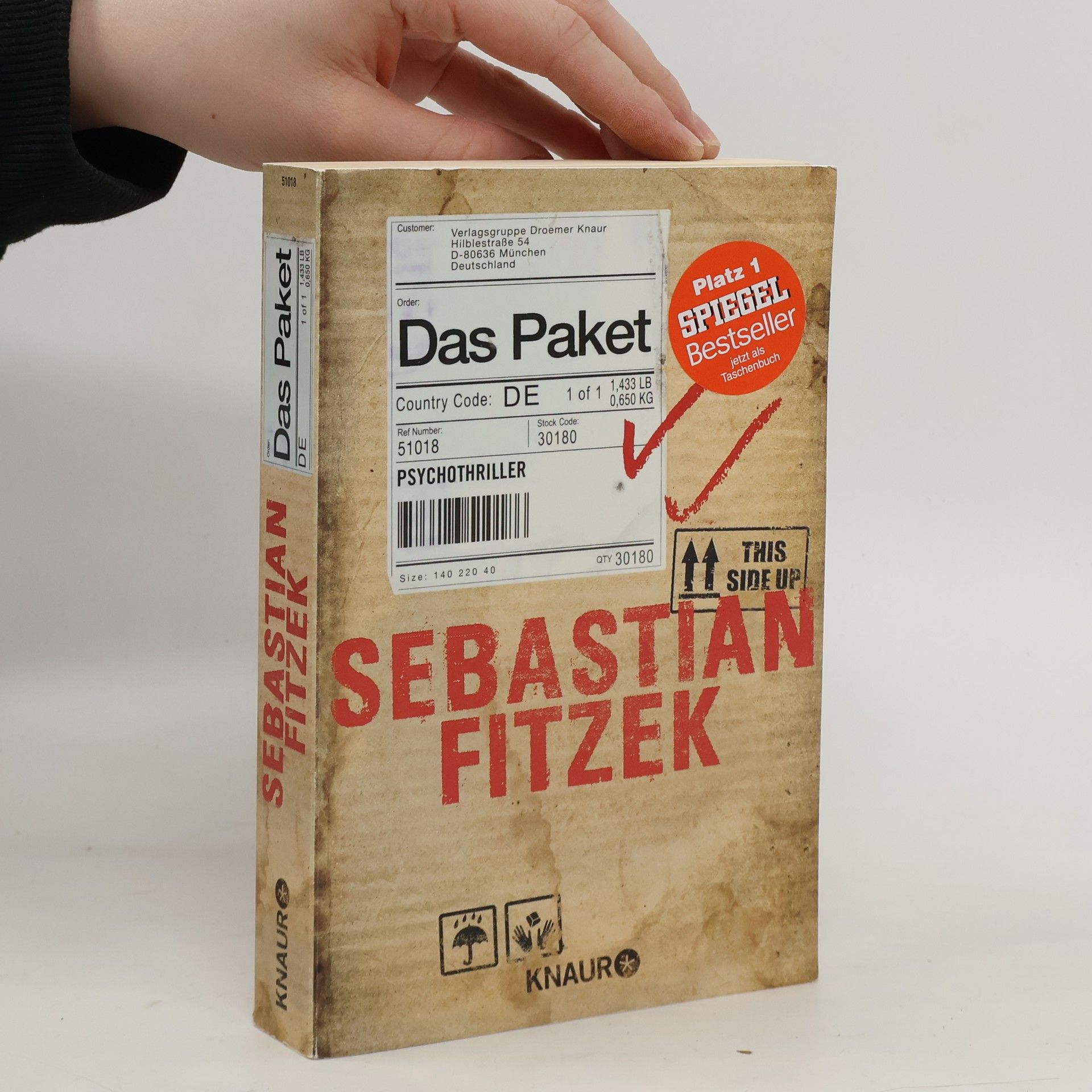 Sebastian Fitzek Das Paket
