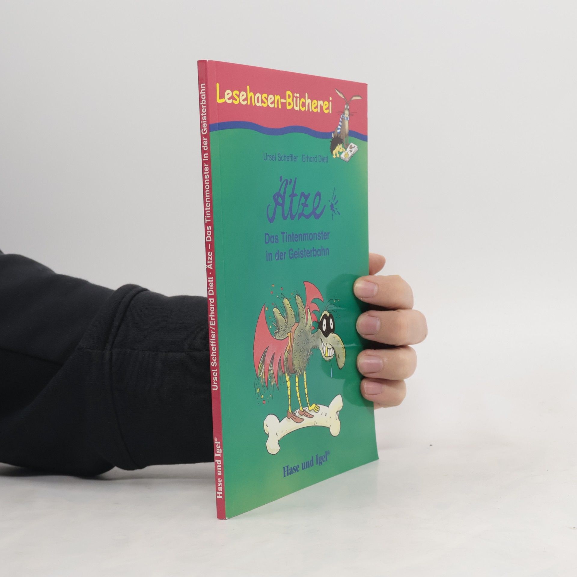 Ursel Scheffler Lesehasen-Bücherei: Ätze - das Tintenmonster in der Geisterbahn