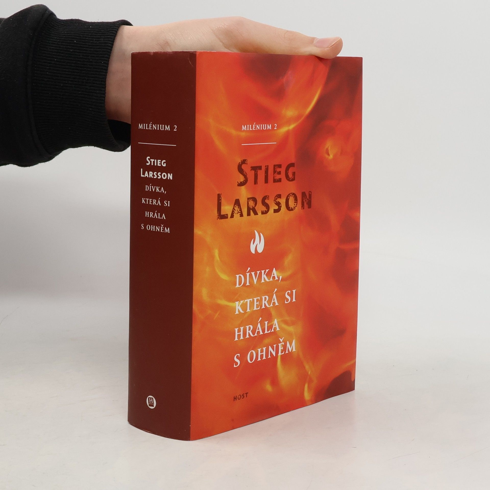 Stieg Larsson Dívka, která si hrála s ohněm