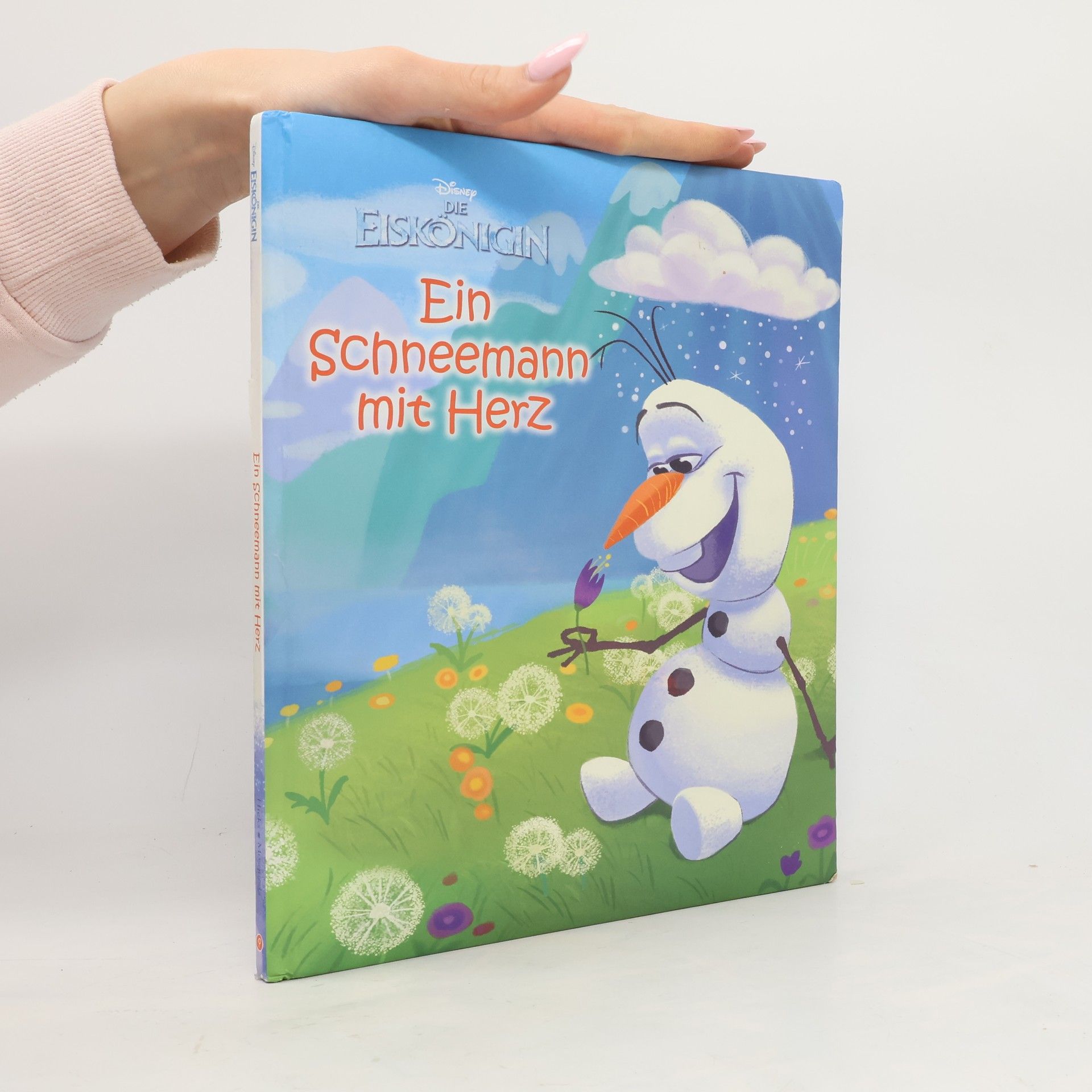 Ein Schneemann mit Herz