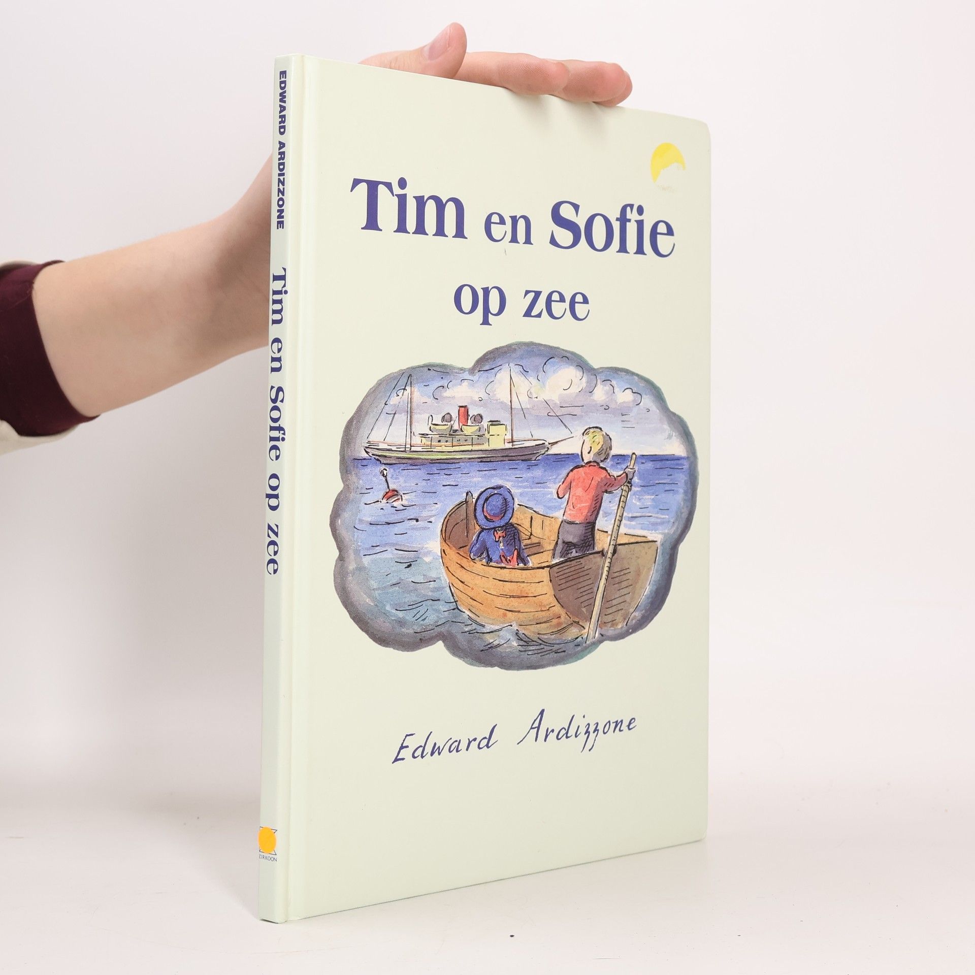 Tim en Sofie op zee