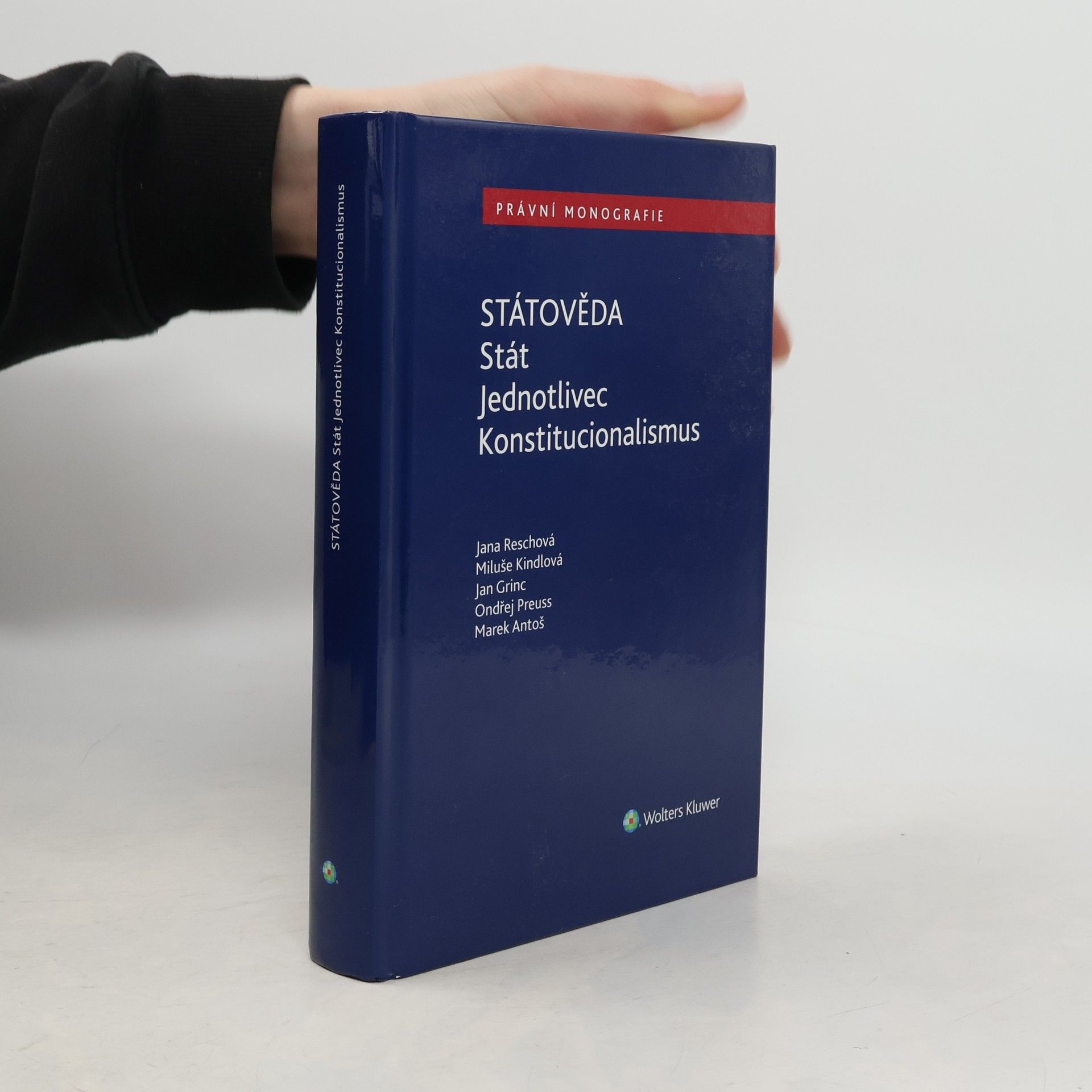 Miluše Kindlová Státověda: Stát - Jednotlivec - Konstitucionalismus