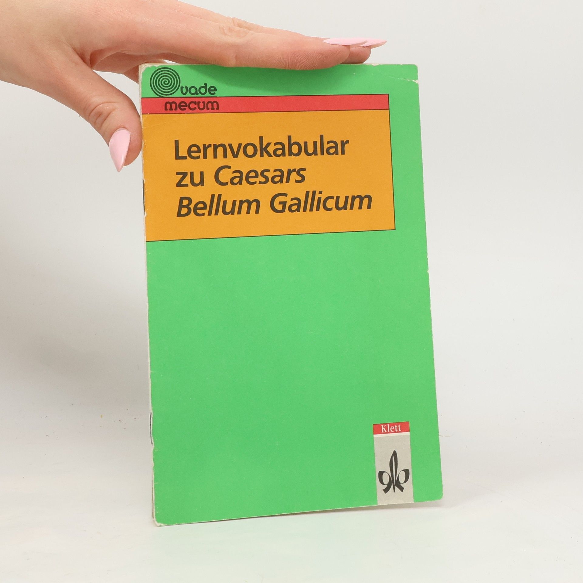 Gottfried Bloch Lernvokabular zu Caesars 'Bellum Gallicum'