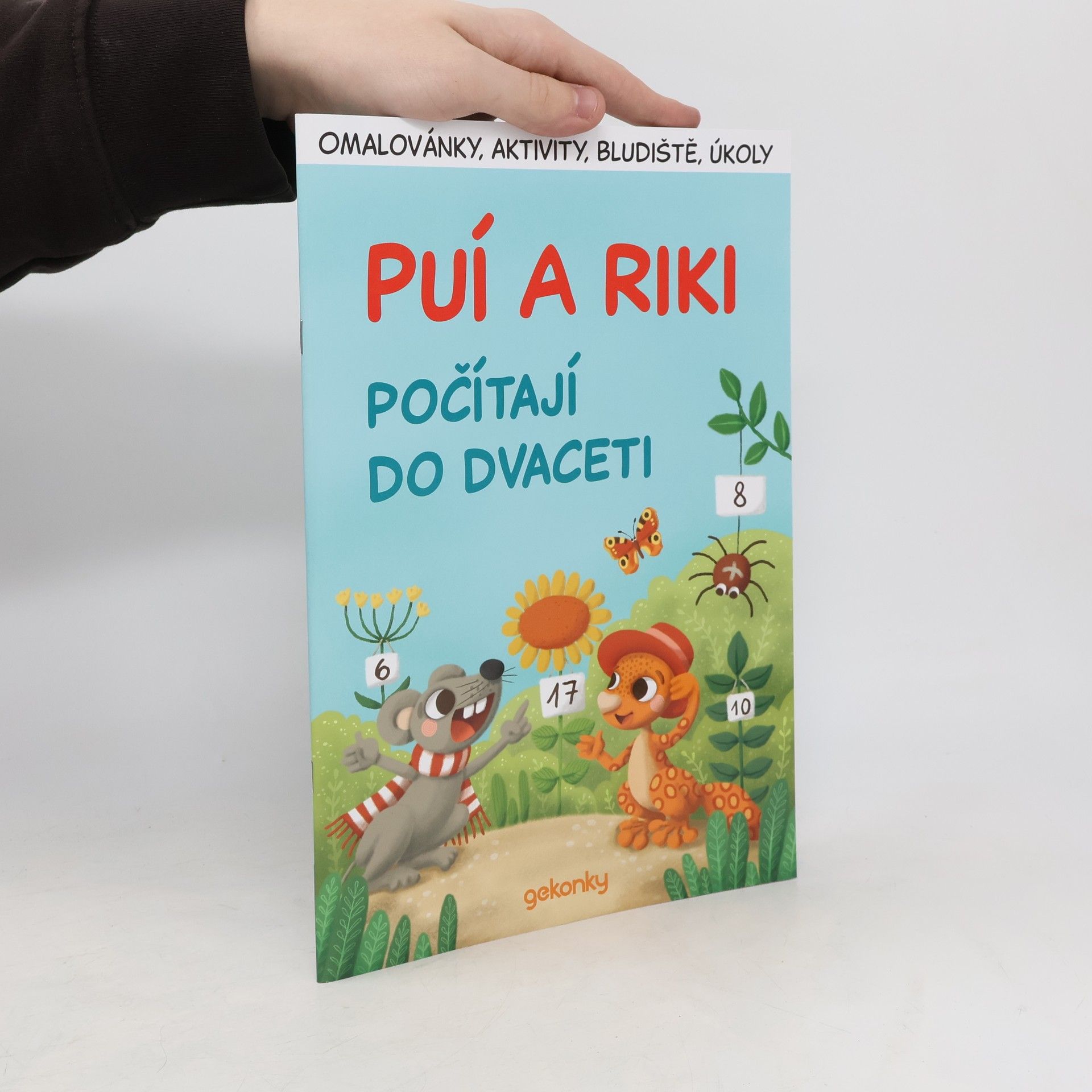 Puí a Riki počítají do dvaceti