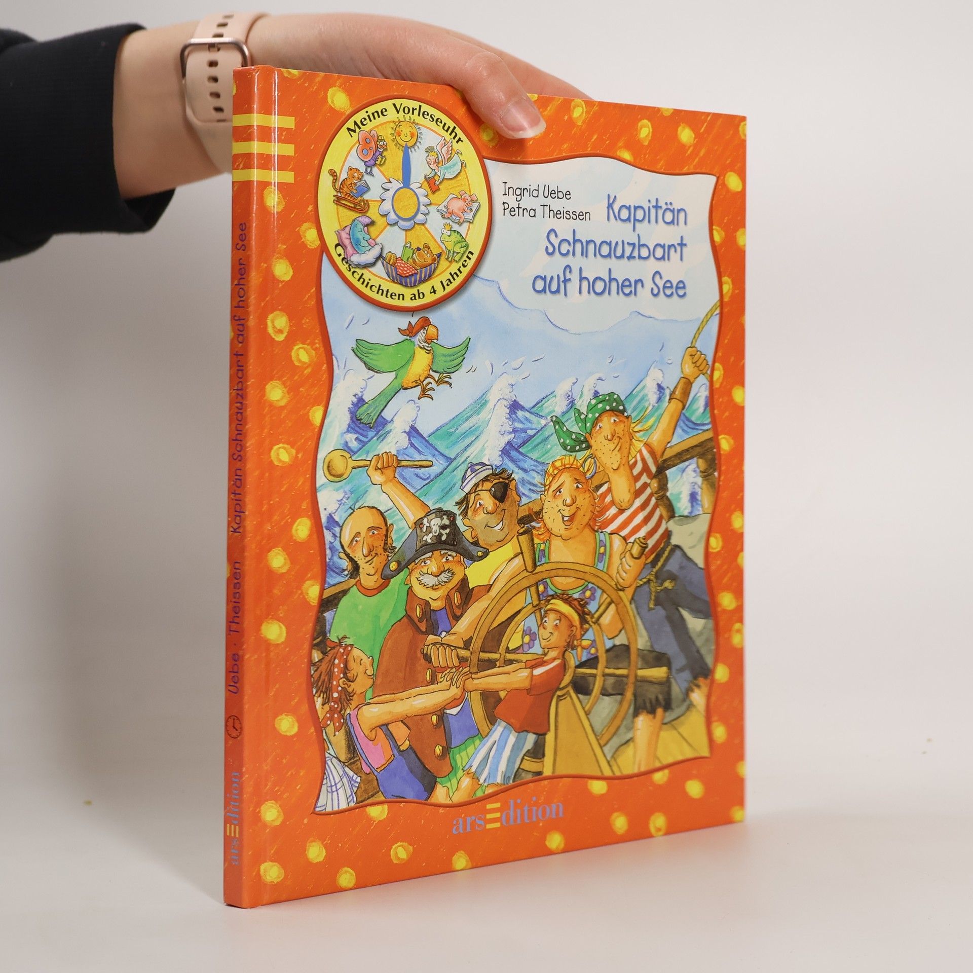 Ingrid Uebe Meine Vorleseuhr: Kapitän Schnauzbart auf hoher See