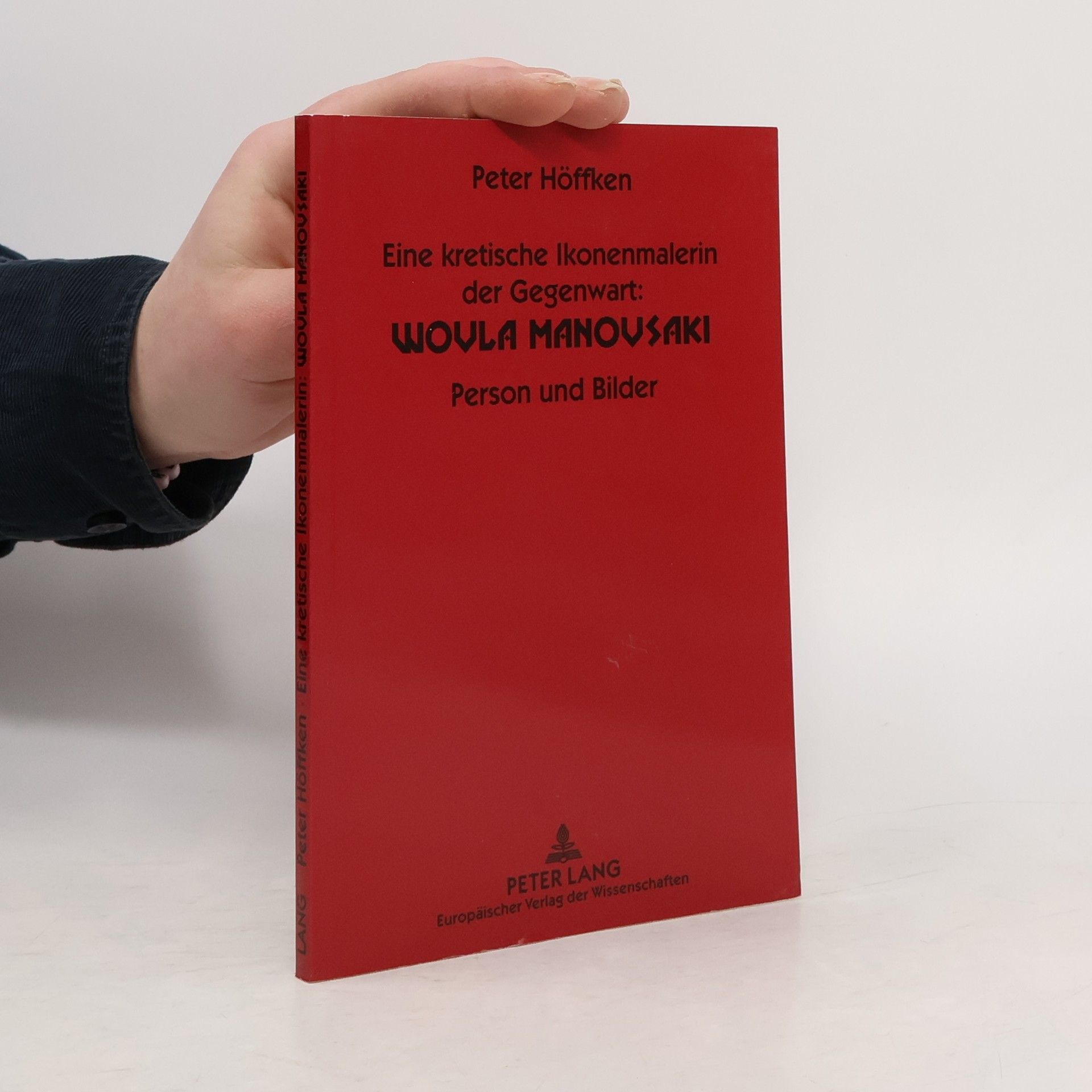 Eine kretische Ikonenmalerin der Gegenwart. Woula Manousaki