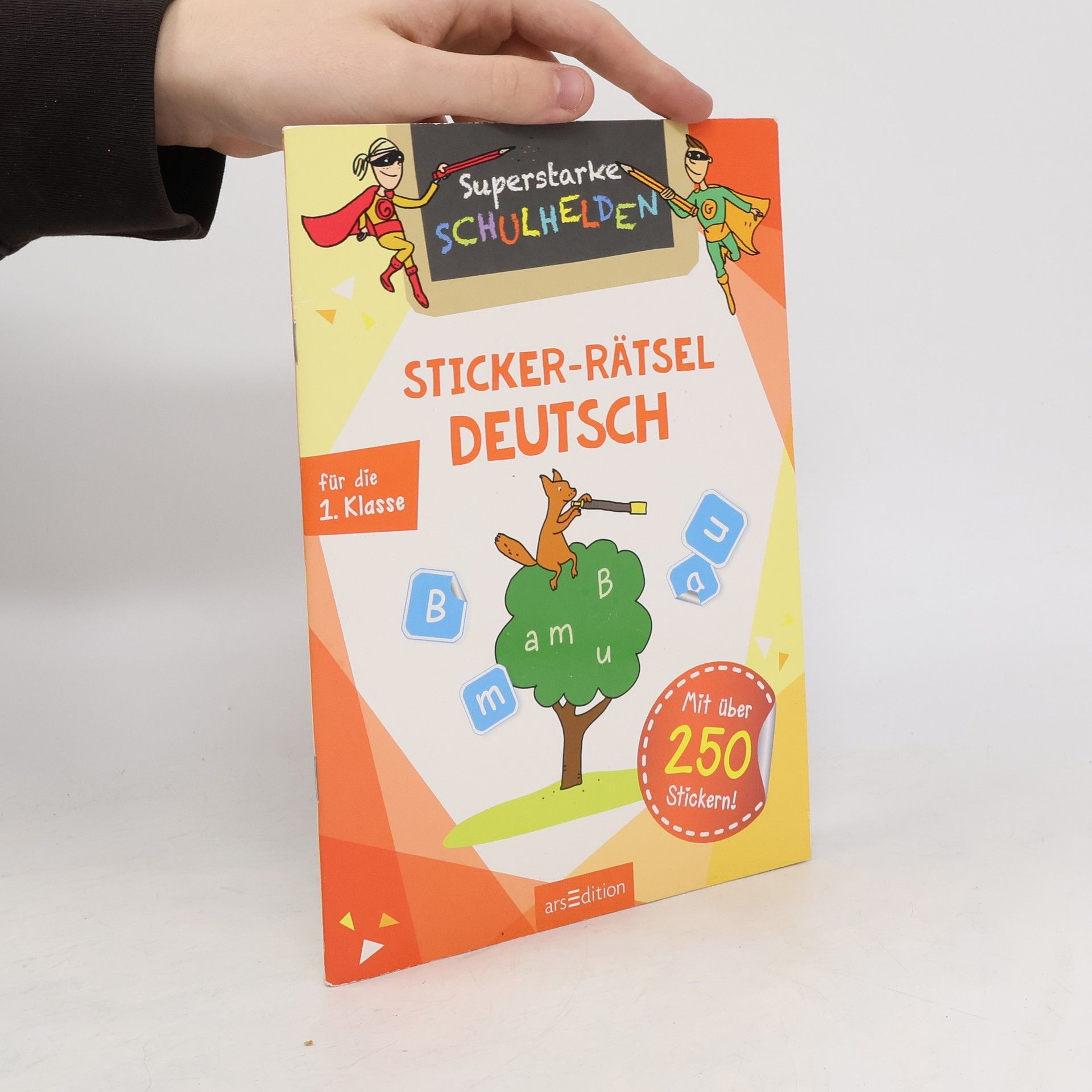 Various authors Superstarke Schulhelden - Sticker-Rätsel Deutsch