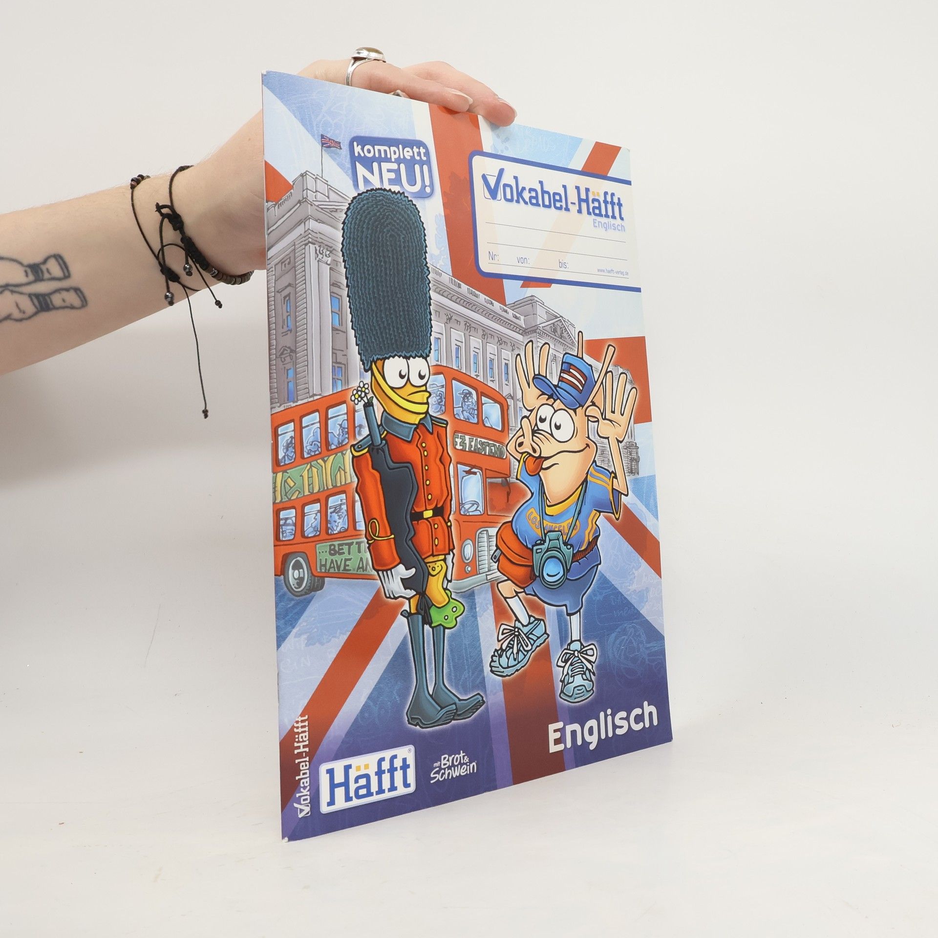 Collectif d'auteurs Vokabel-Häfft Englisch, 3-spaltig (DIN A4) - komplett neu!