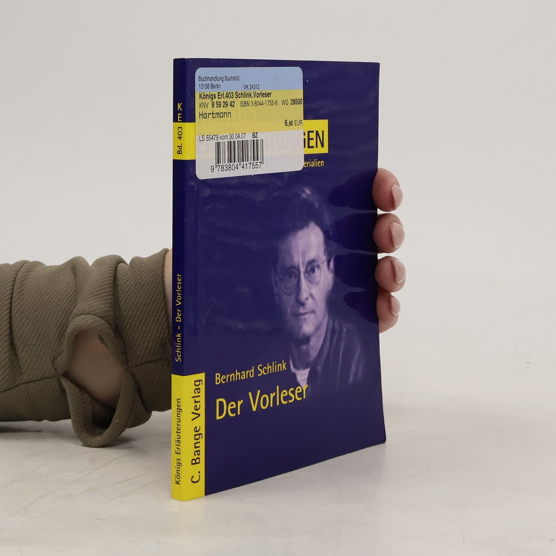 Magret Möckel Erläuterungen zu Bernhard Schlink. Der Vorleser