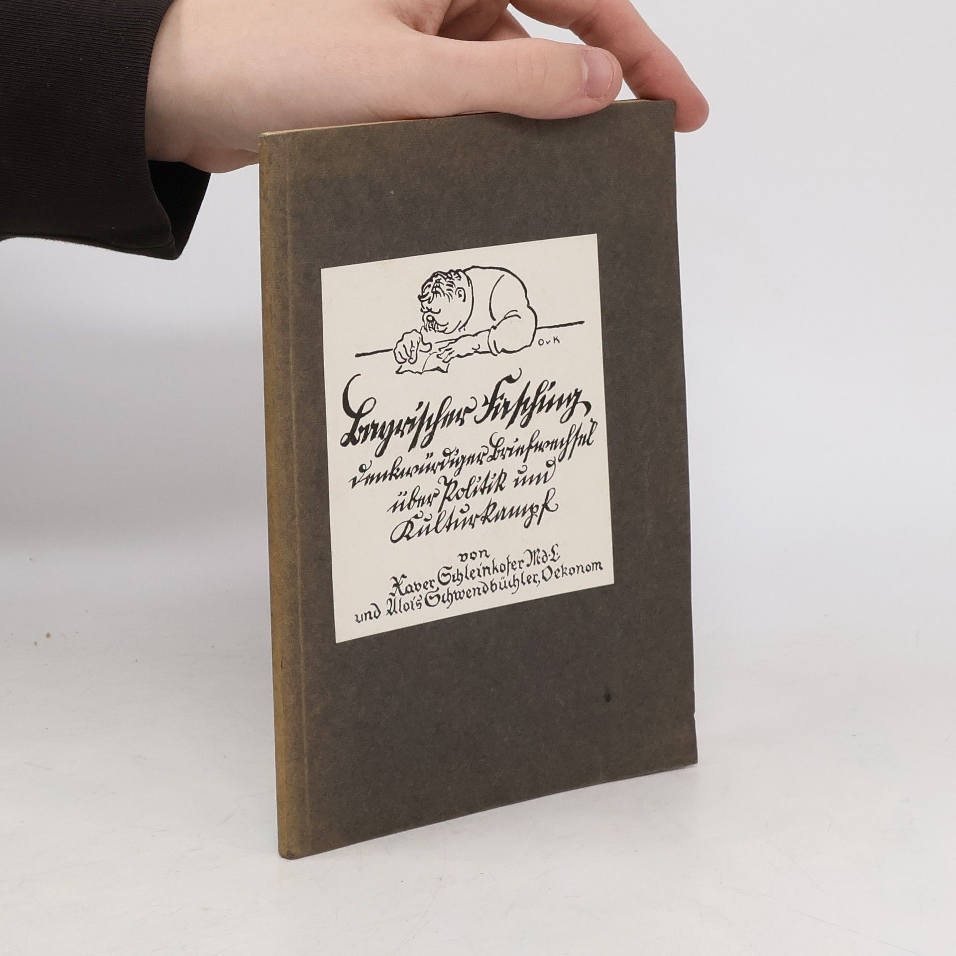 Alois Schwendbüchler Bairischer Fasching. Denkwürdiger Briefwechsel über Politik und Kulturkampf