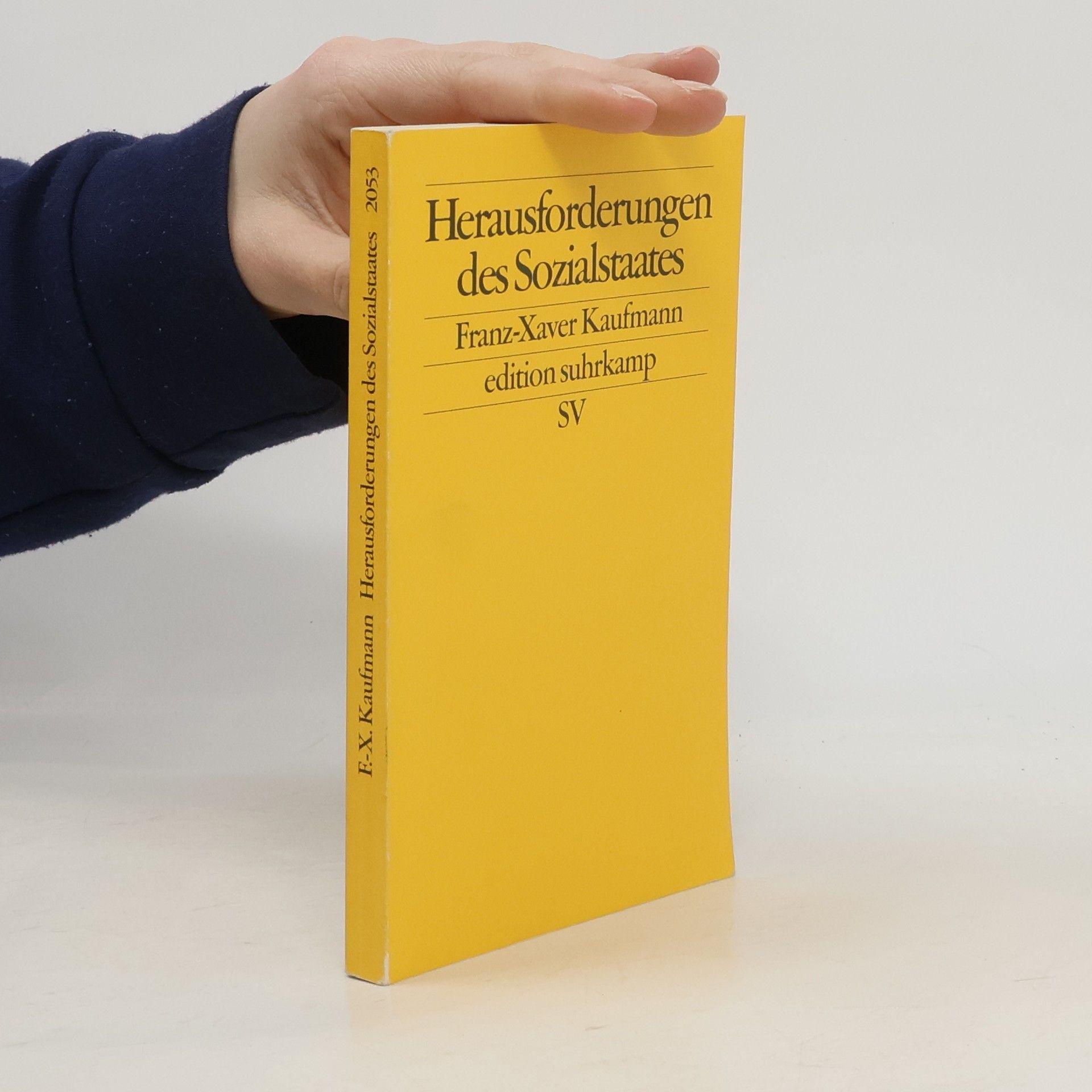 Herausforderungen des Sozialstaates