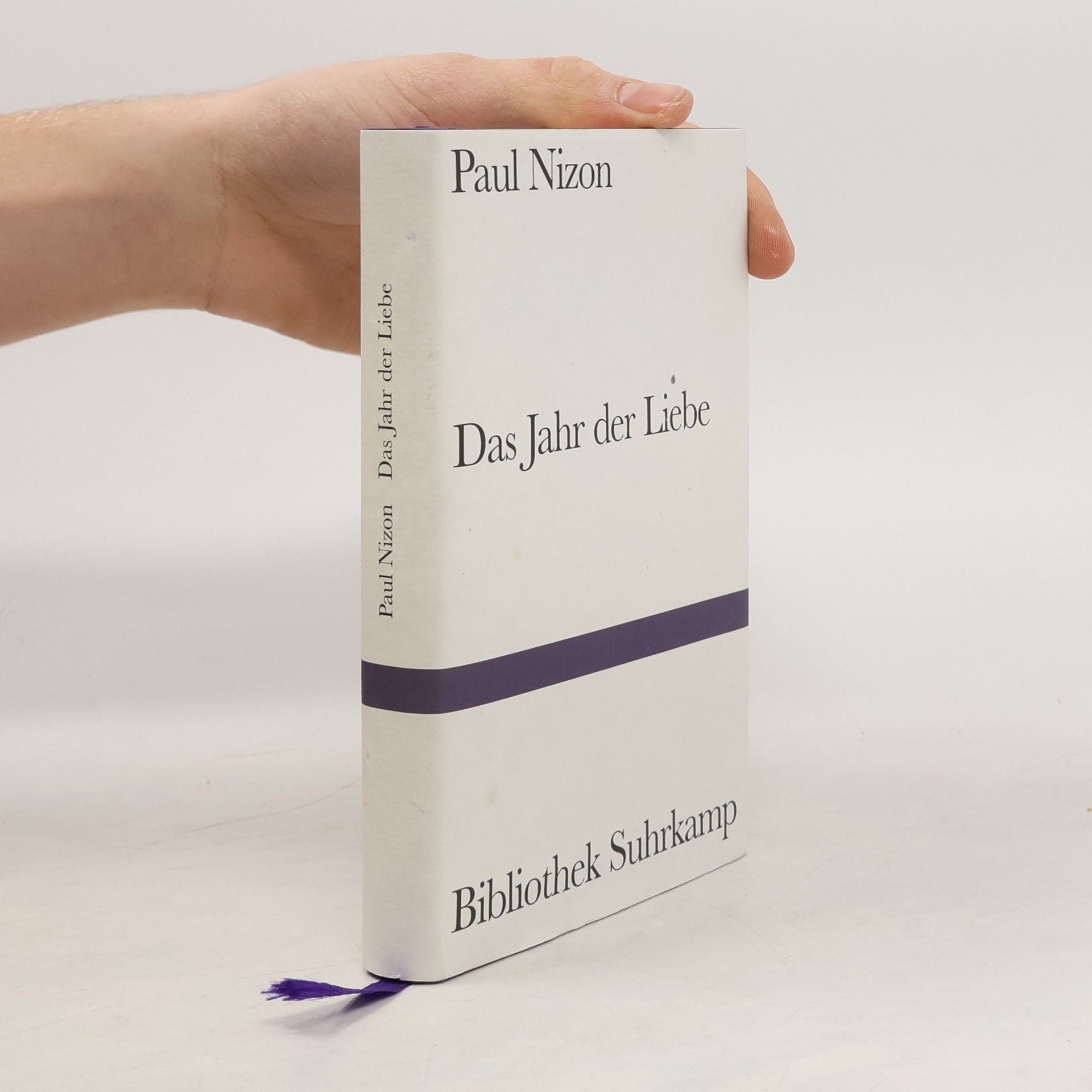 Paul Nizon Das Jahr der Liebe
