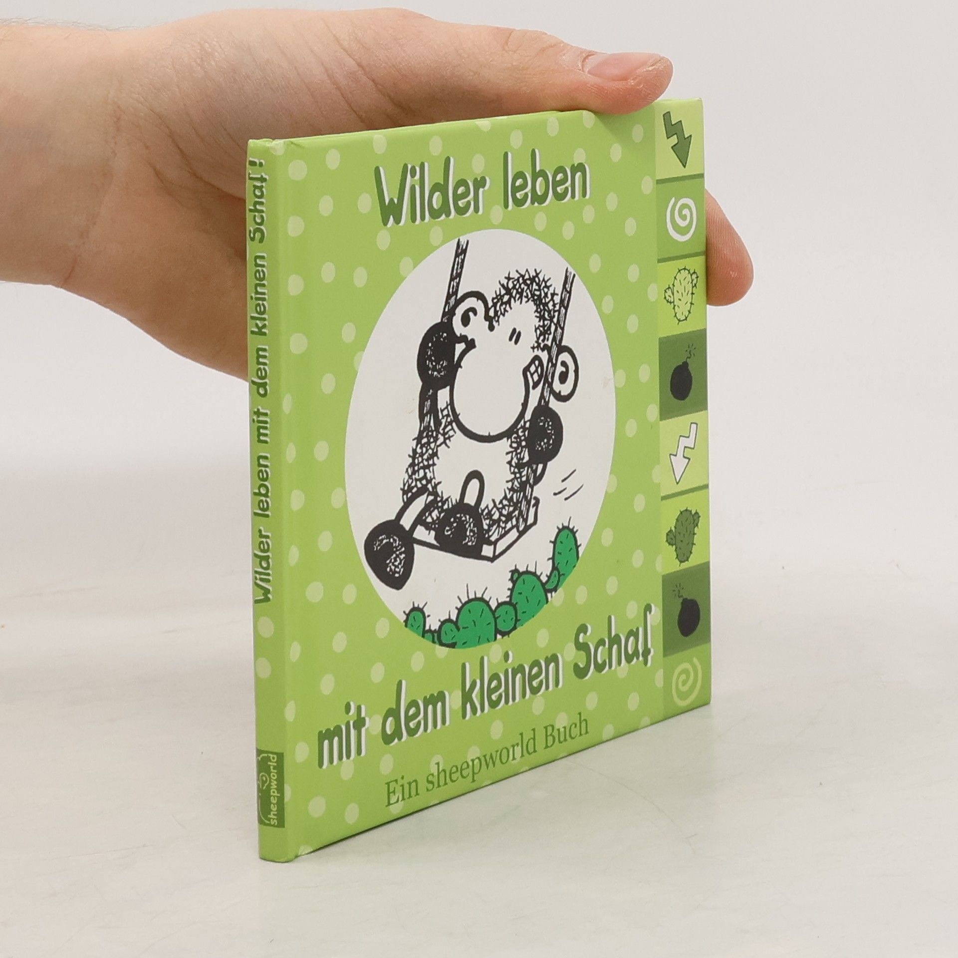 Steff Wilder leben mit dem kleinen Schaf