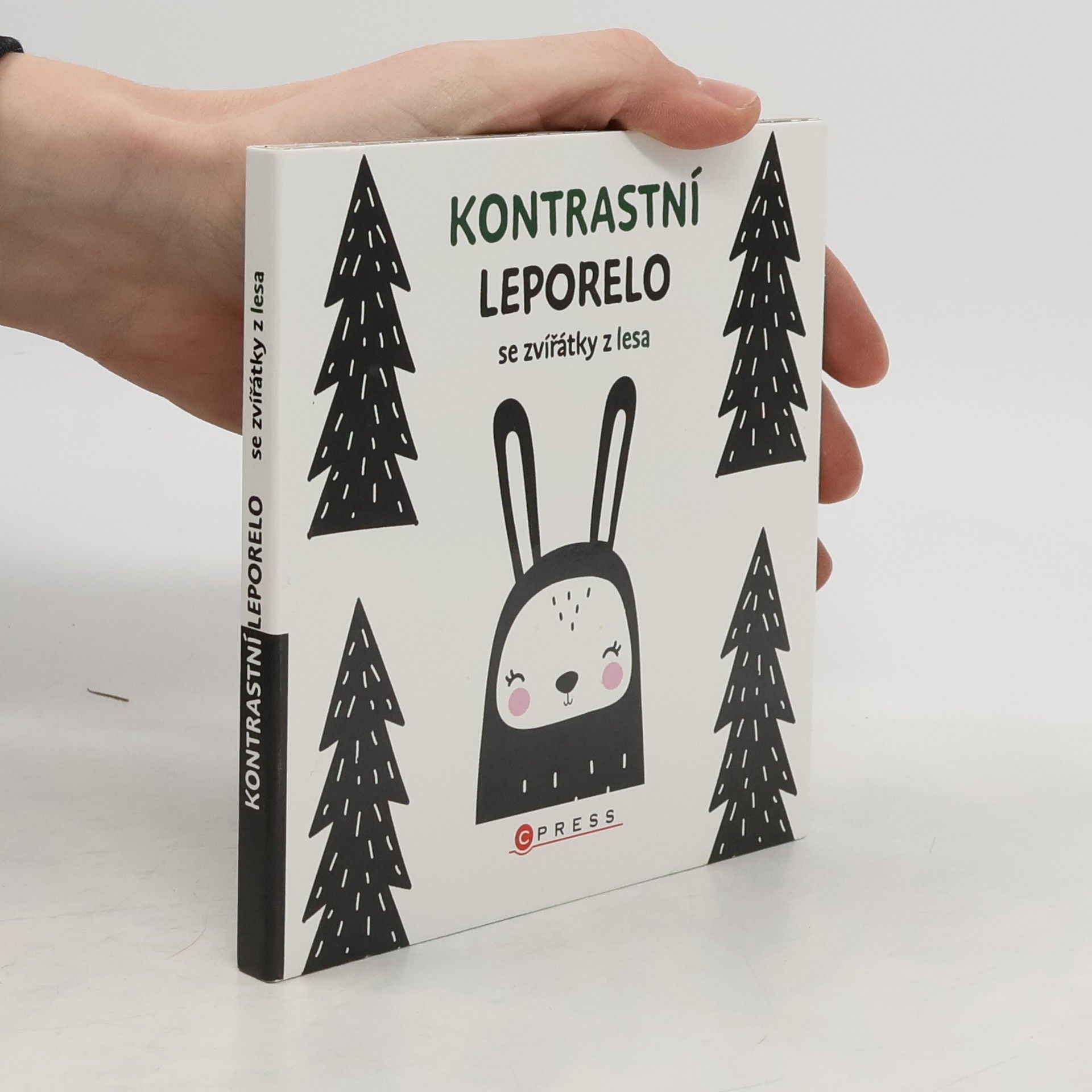 Collectif d'auteurs Kontrastní leporelo se zvířátky z lesa