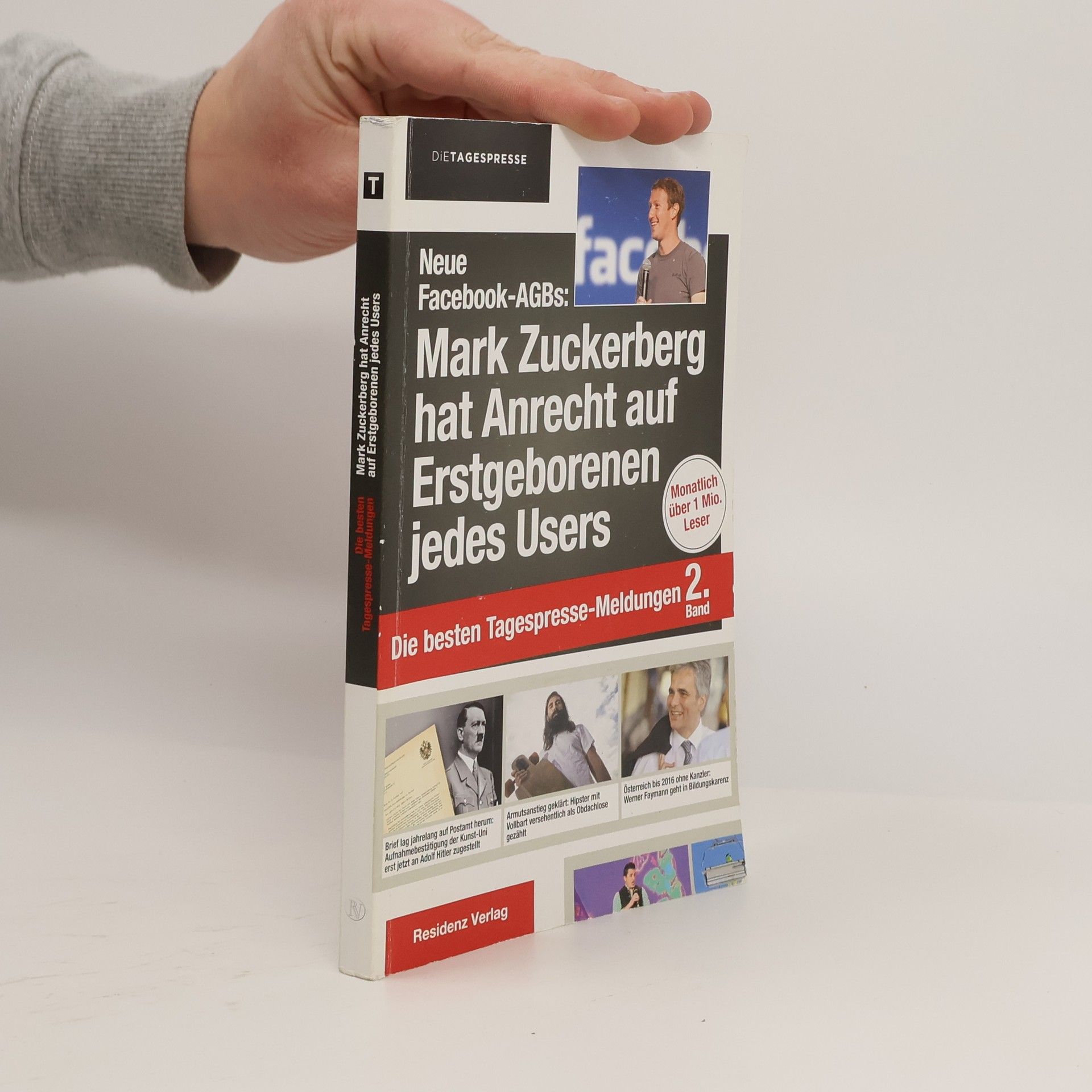 AA.VV. Mark Zuckerberg hat Anrecht auf Erstgeborenen jedes Users