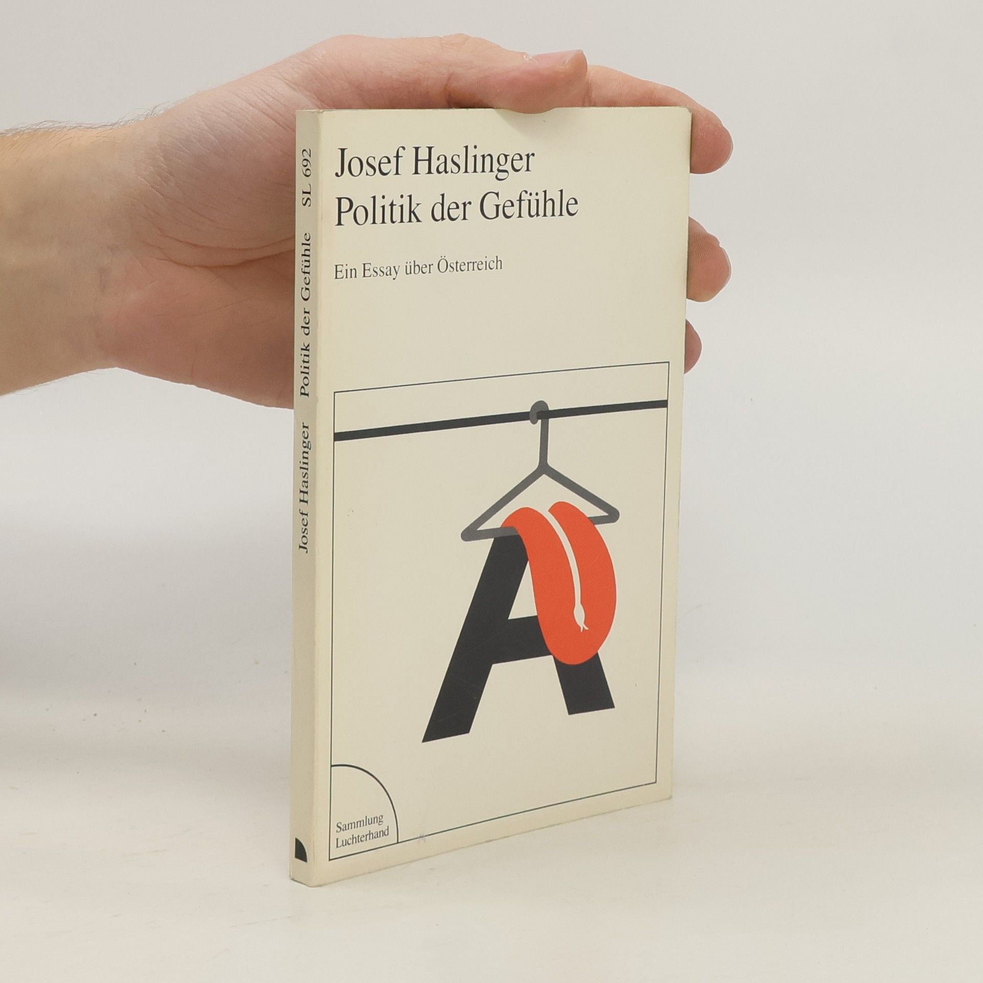 Josef Haslinger Politik der Gefühle