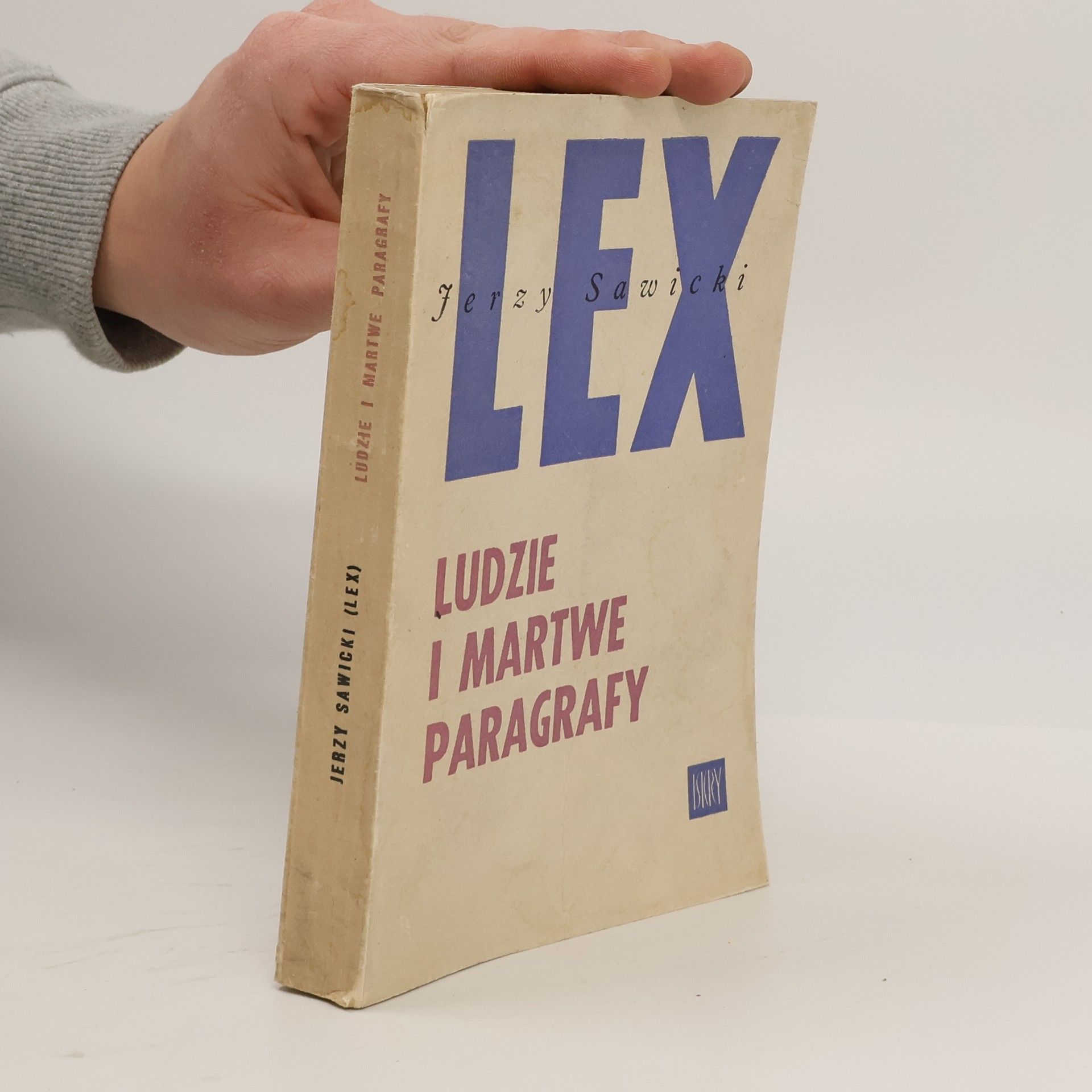 Jerzy Sawicki Ludzie i martwe paragrafy