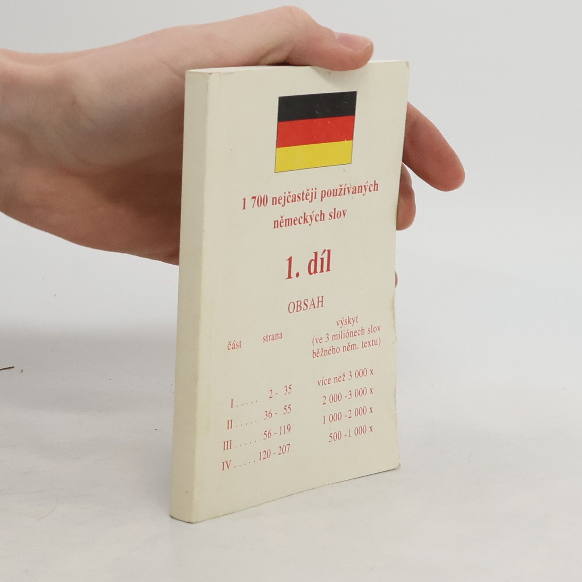 Autorenkollektiv 1700 nejčastěji používaných německých slov 1. díl