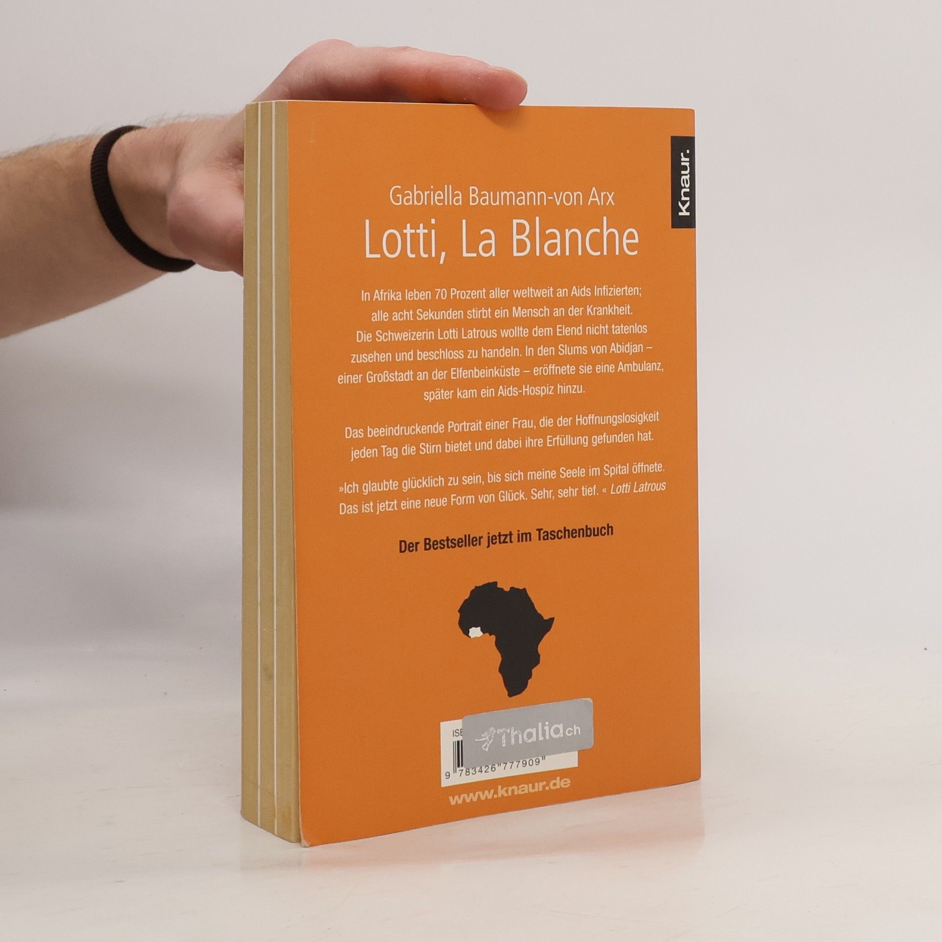 Gabriella Baumann von Arx Lotti, La Blanche