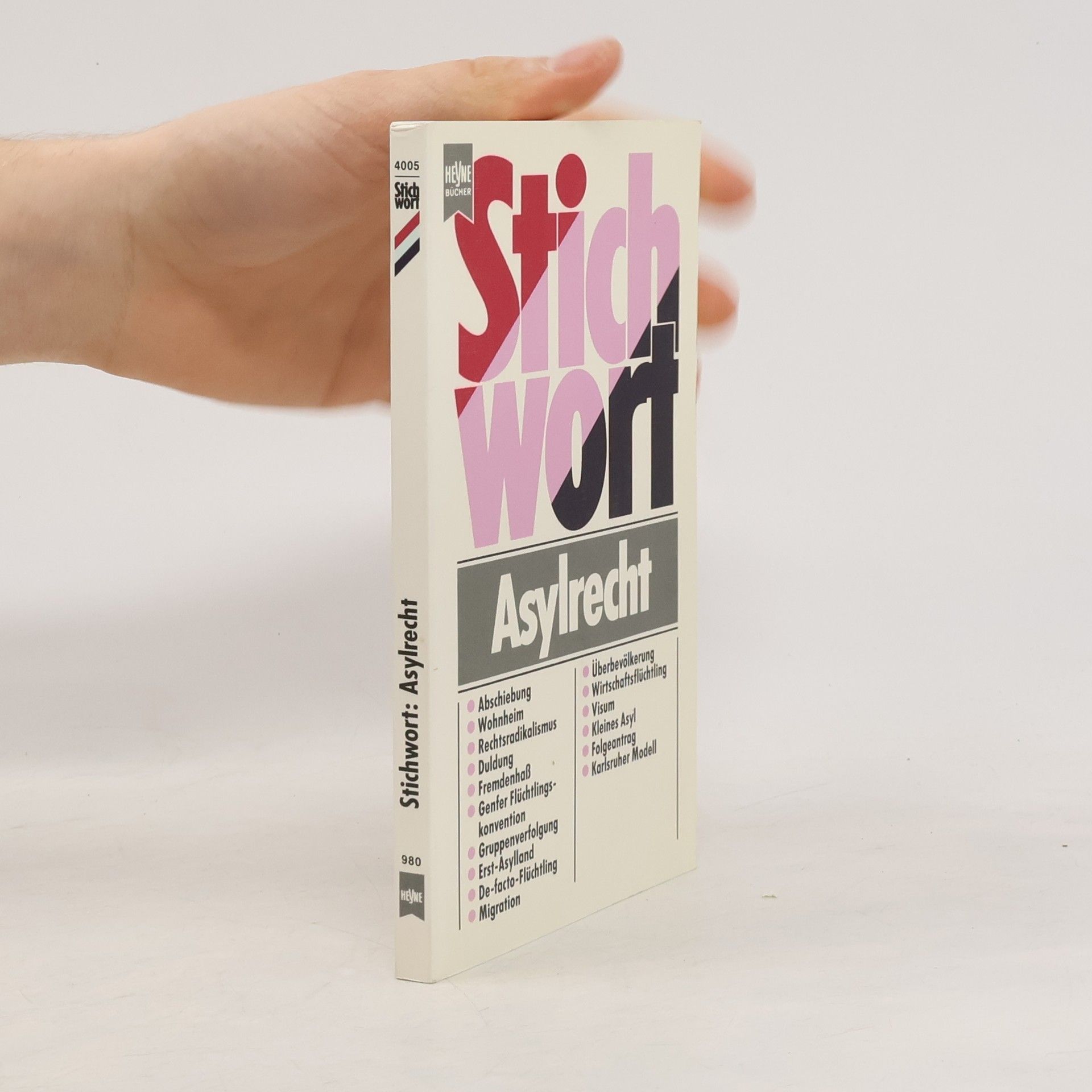 Peter Köpf Stichwort Asylrecht