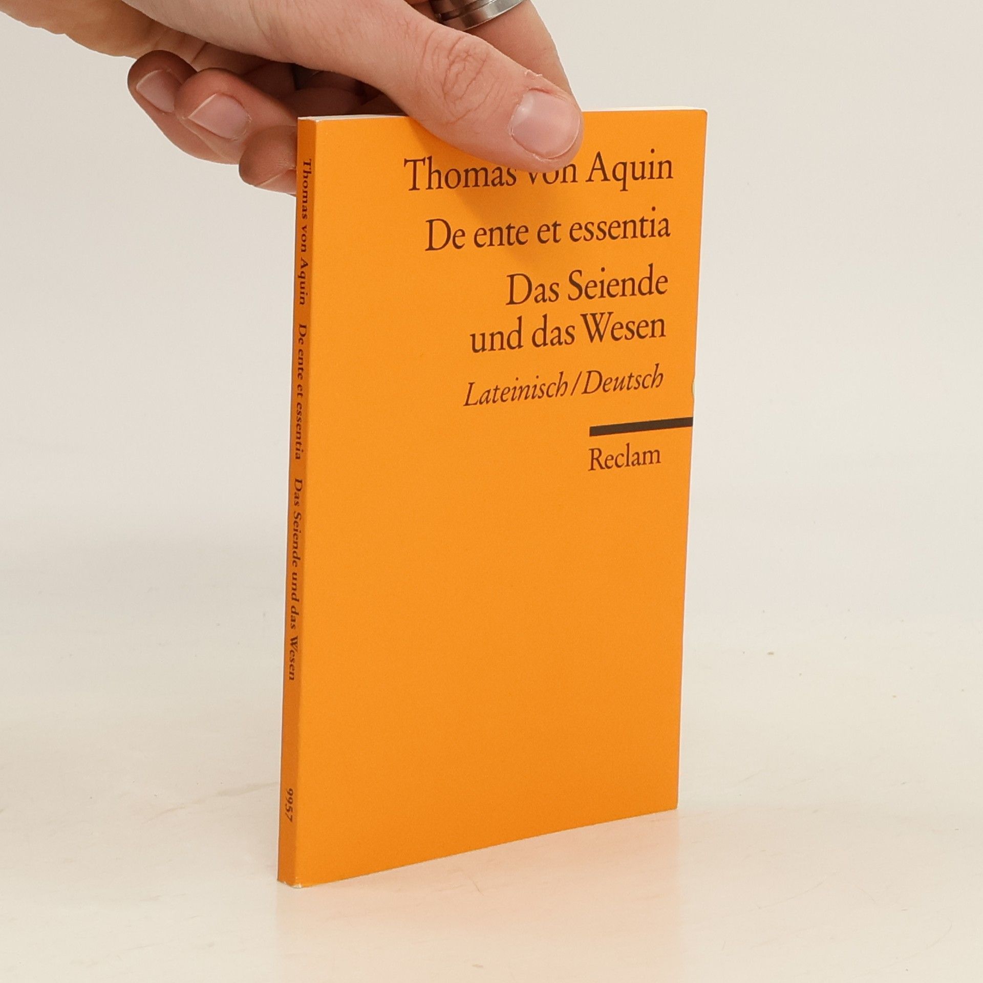 Thomas De ente et essentia