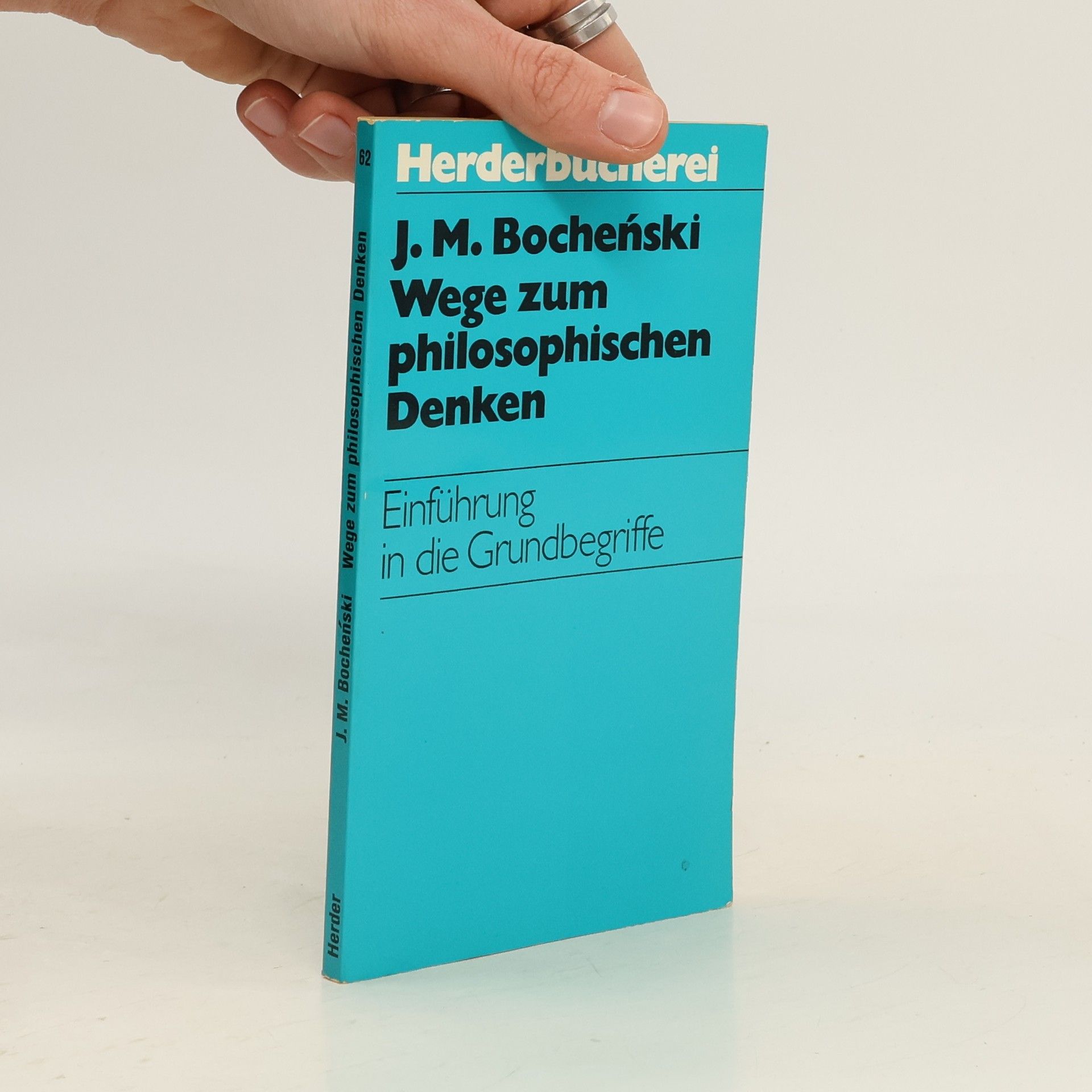 Józef Maria Bocheński Wege zum philosophischen Denken