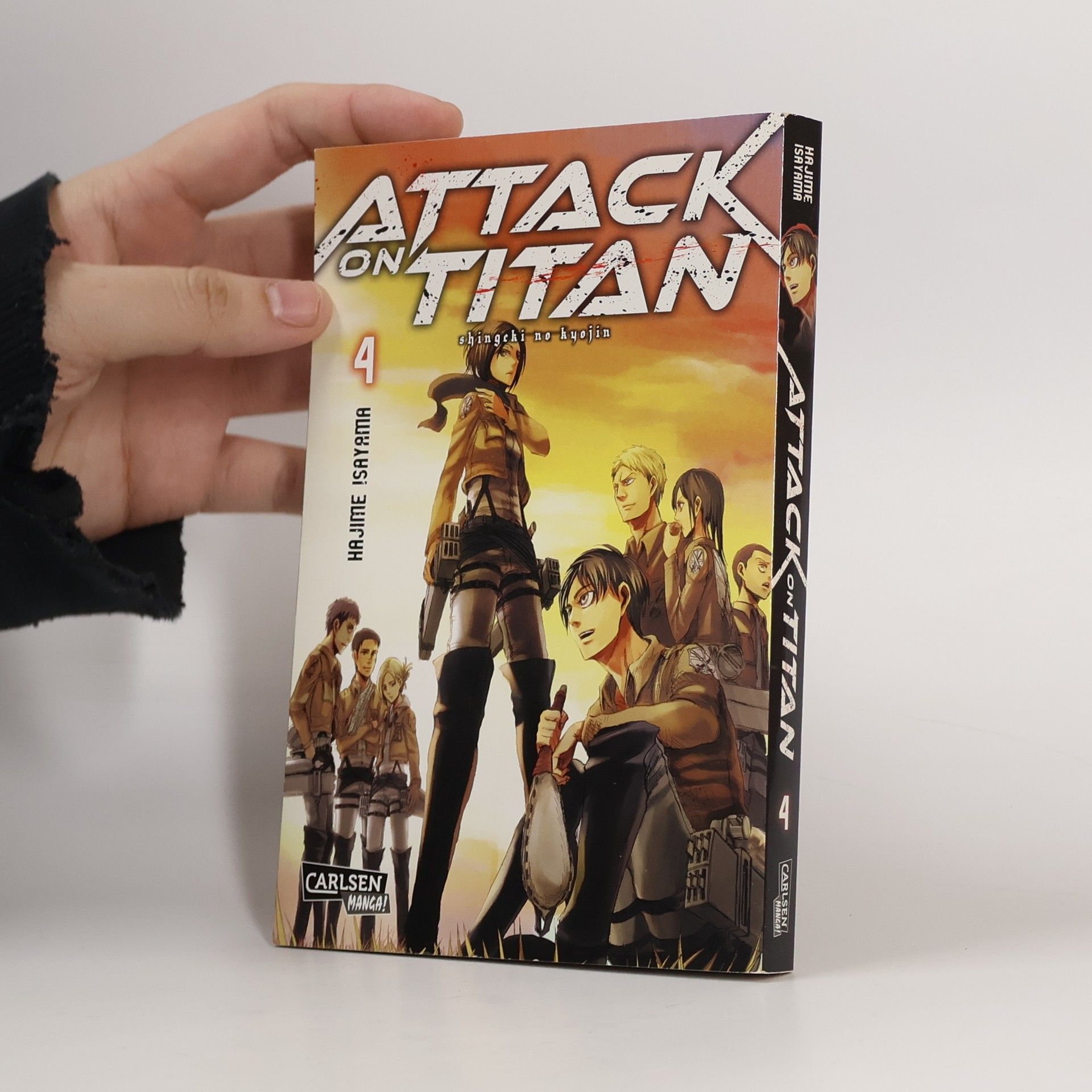 Hajime Isayama Attack on Titan 4