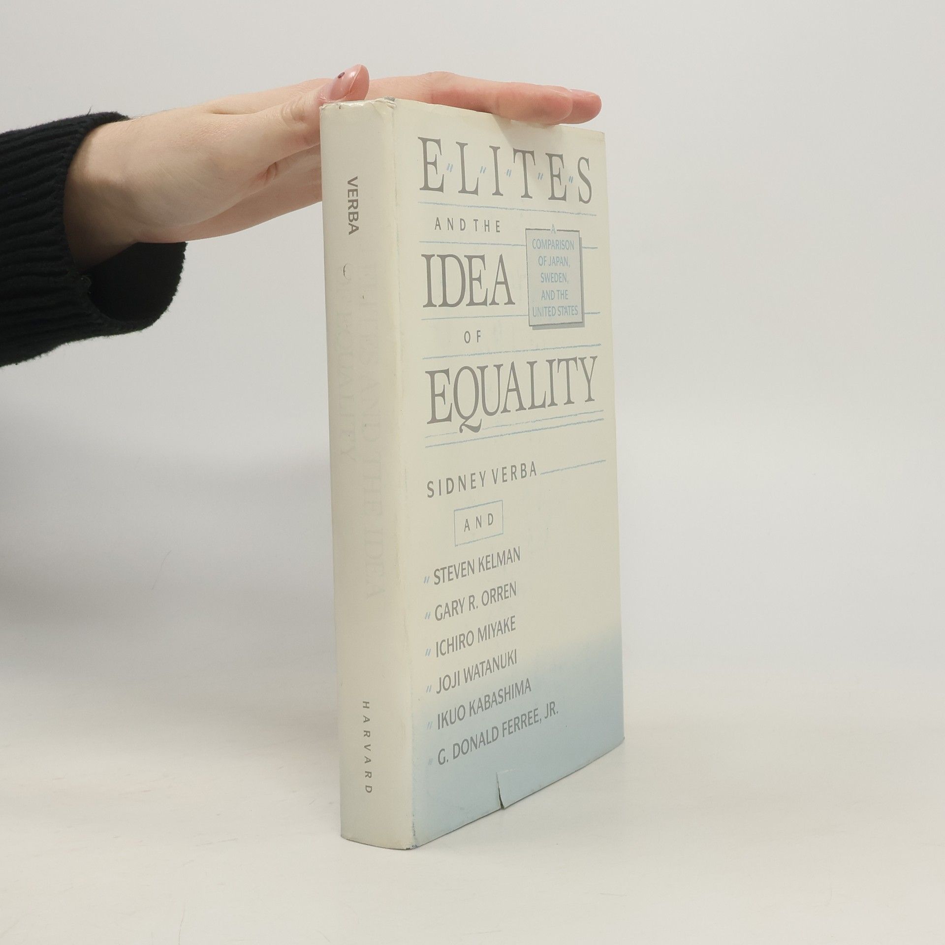 Sidney Verba Elites and the Idea of Equality