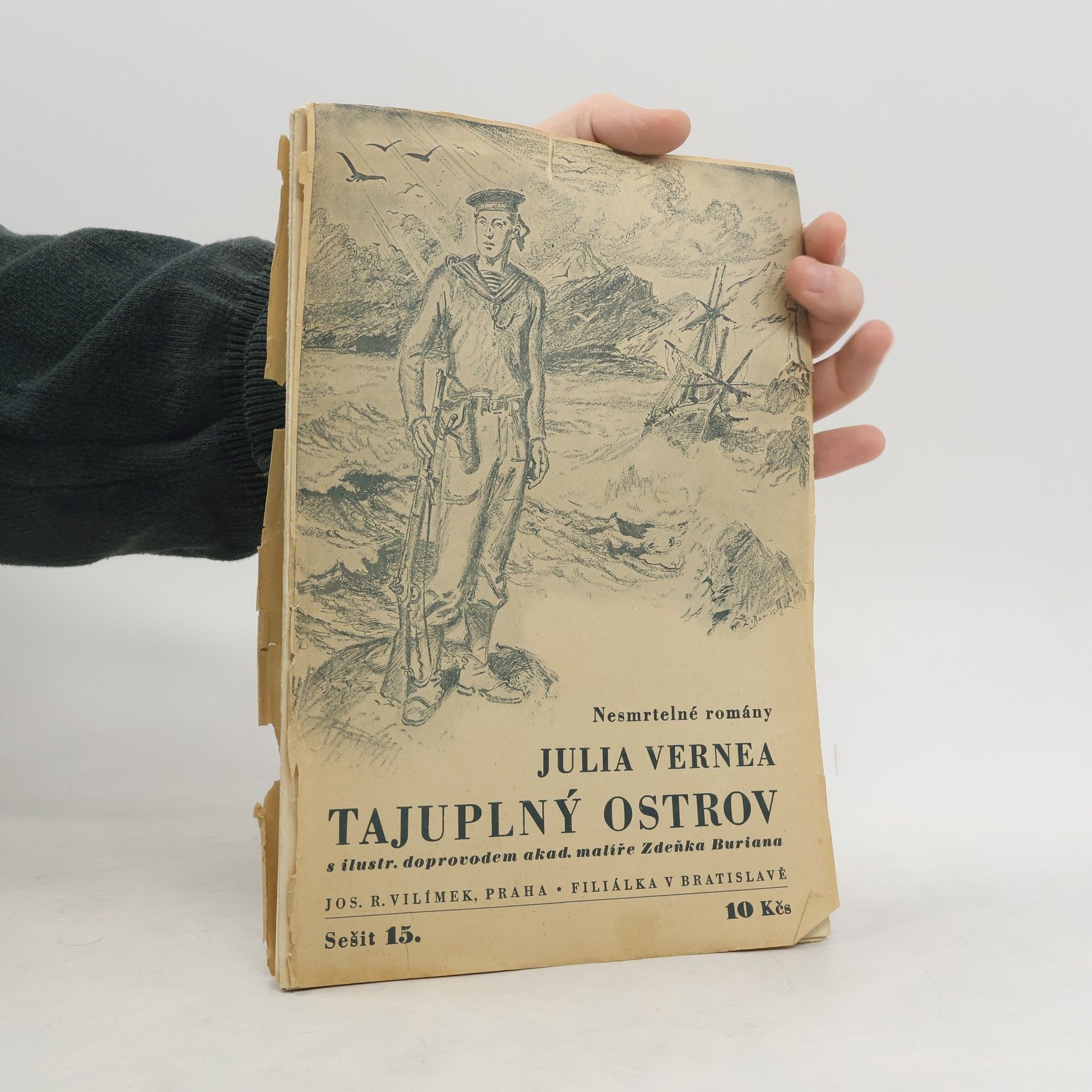 Jules Verne Tajuplný ostrov 15