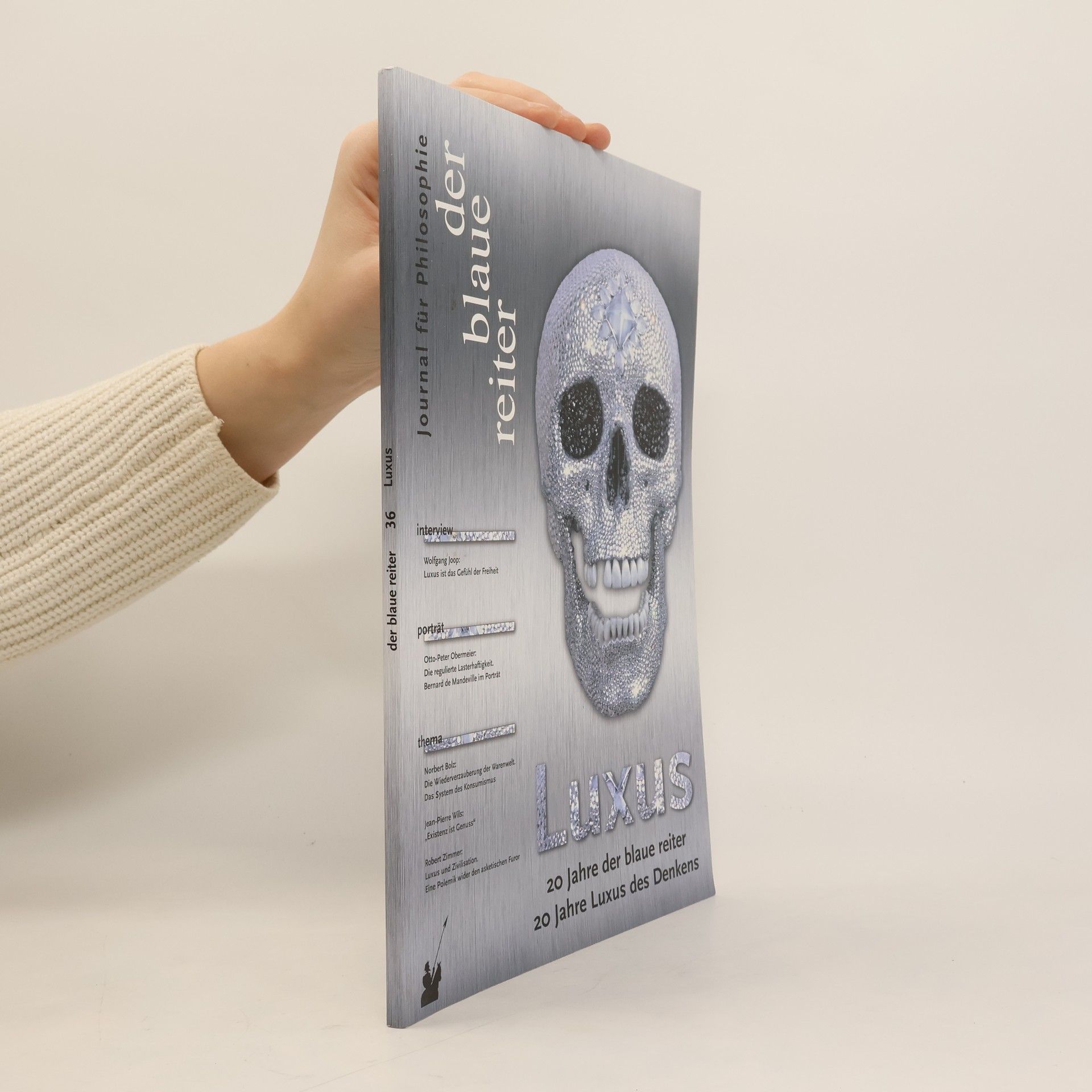 Der Blaue Reiter. Journal für Philosophie / Luxus