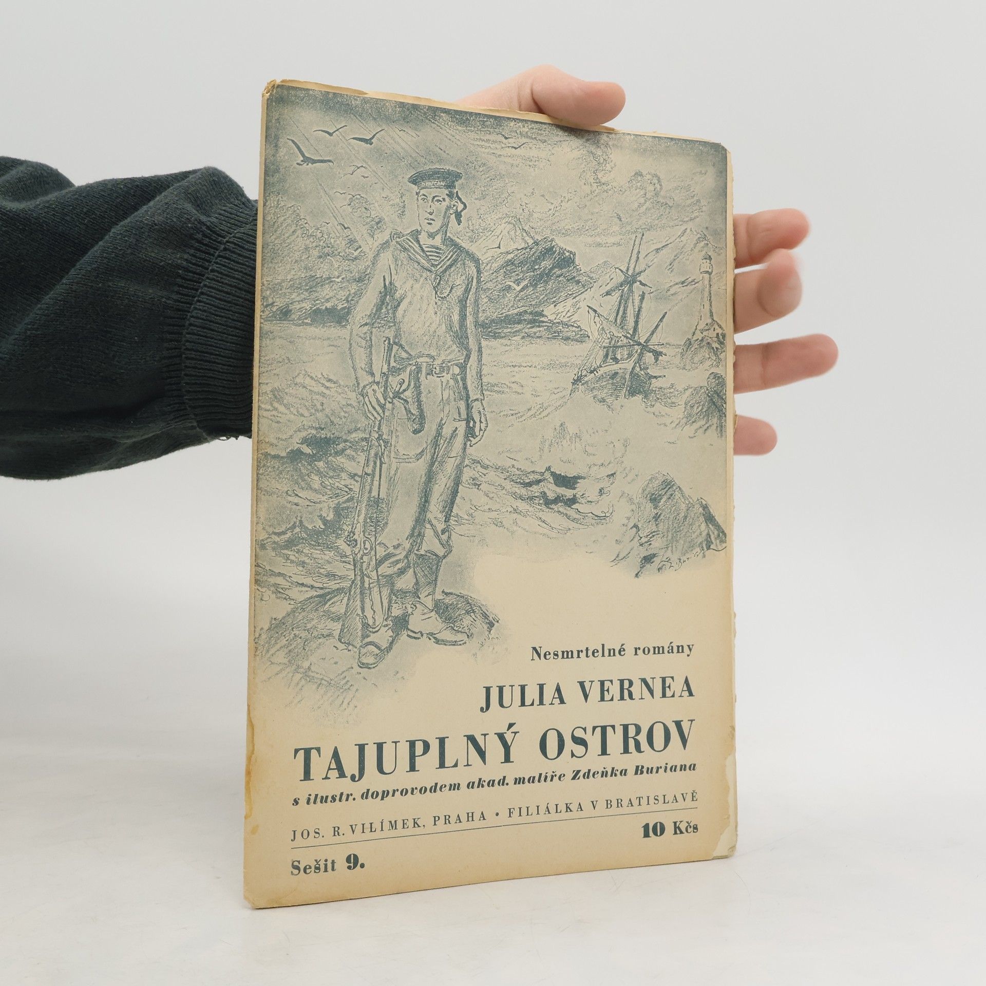 Jules Verne Tajuplný ostrov 9.
