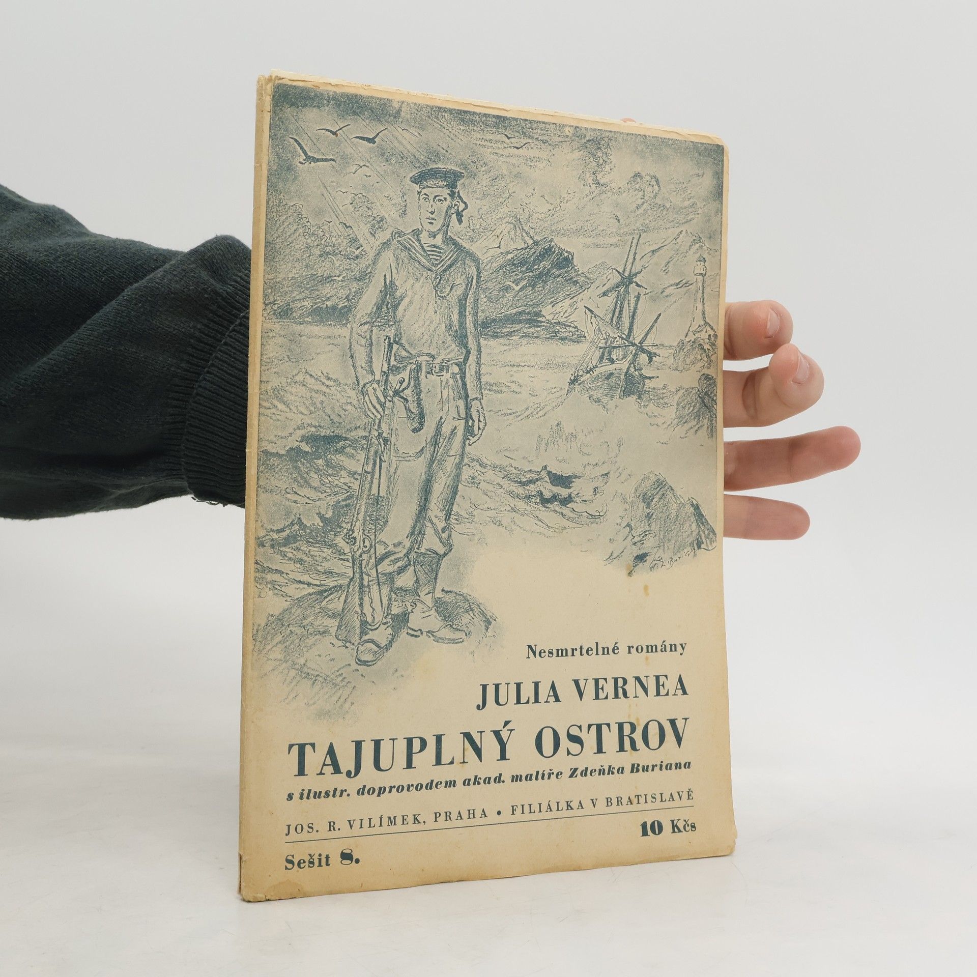 Jules Verne Tajuplný ostrov 8.