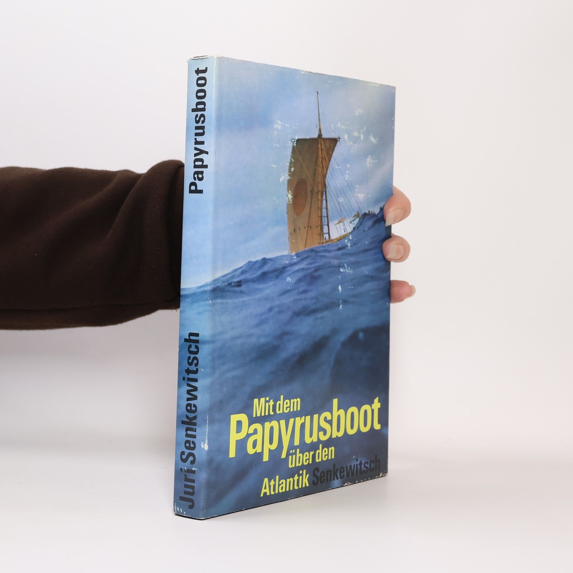 Juri Senkewitsch Mit dem Papyrusboot über den Atlantik