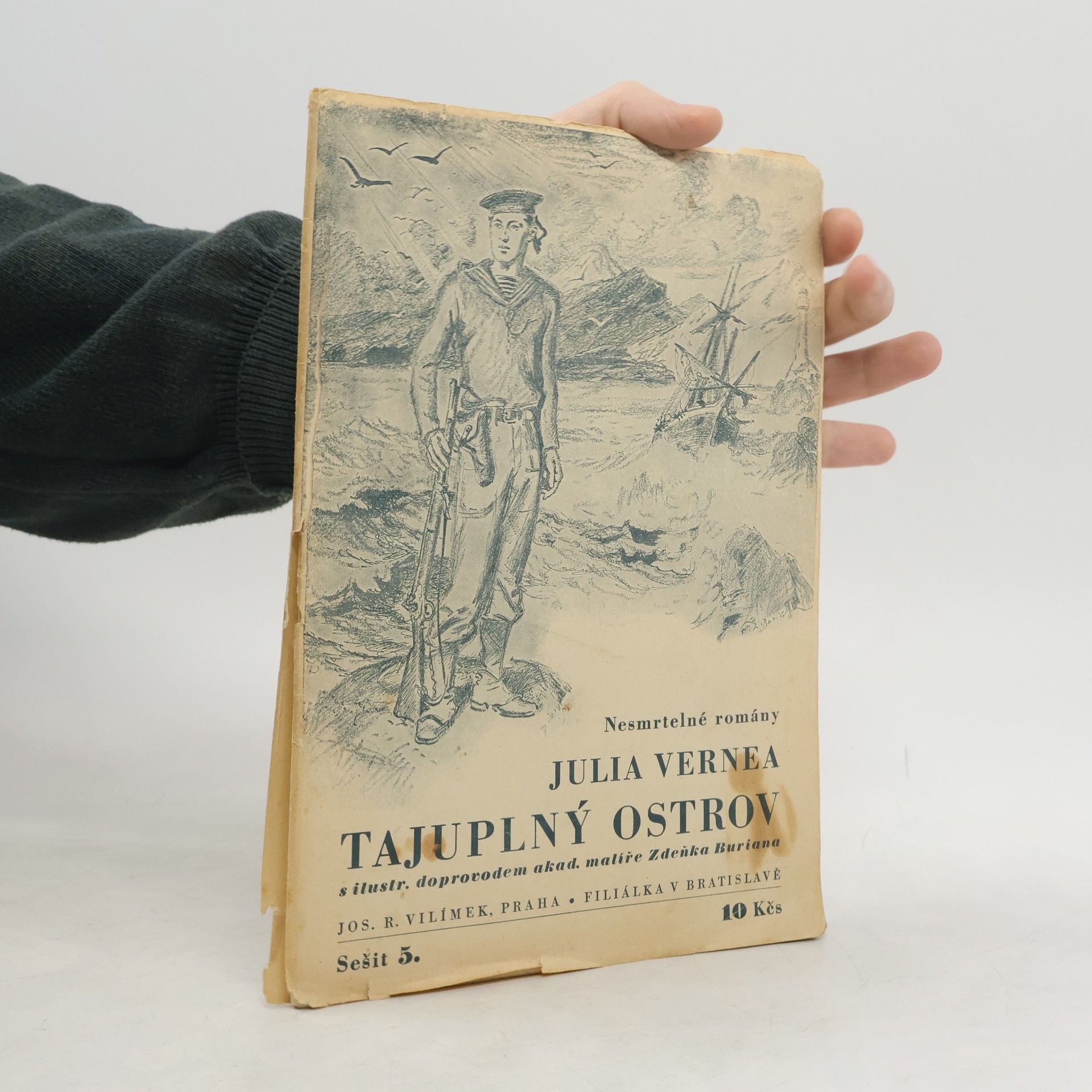 Jules Verne Tajuplný ostrov 5