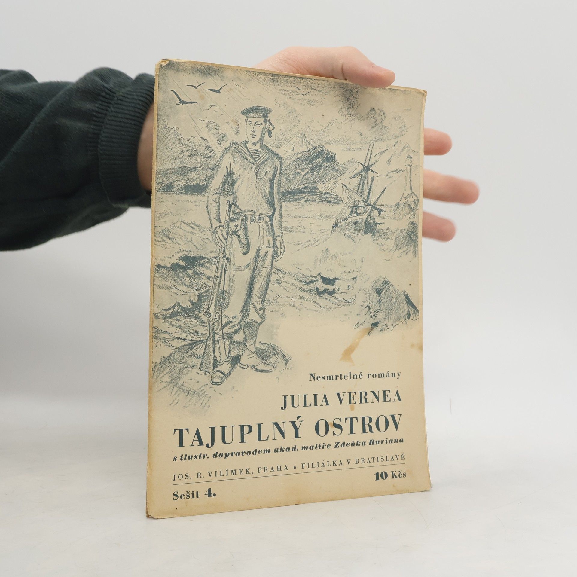 Jules Verne Tajuplný ostrov 4.